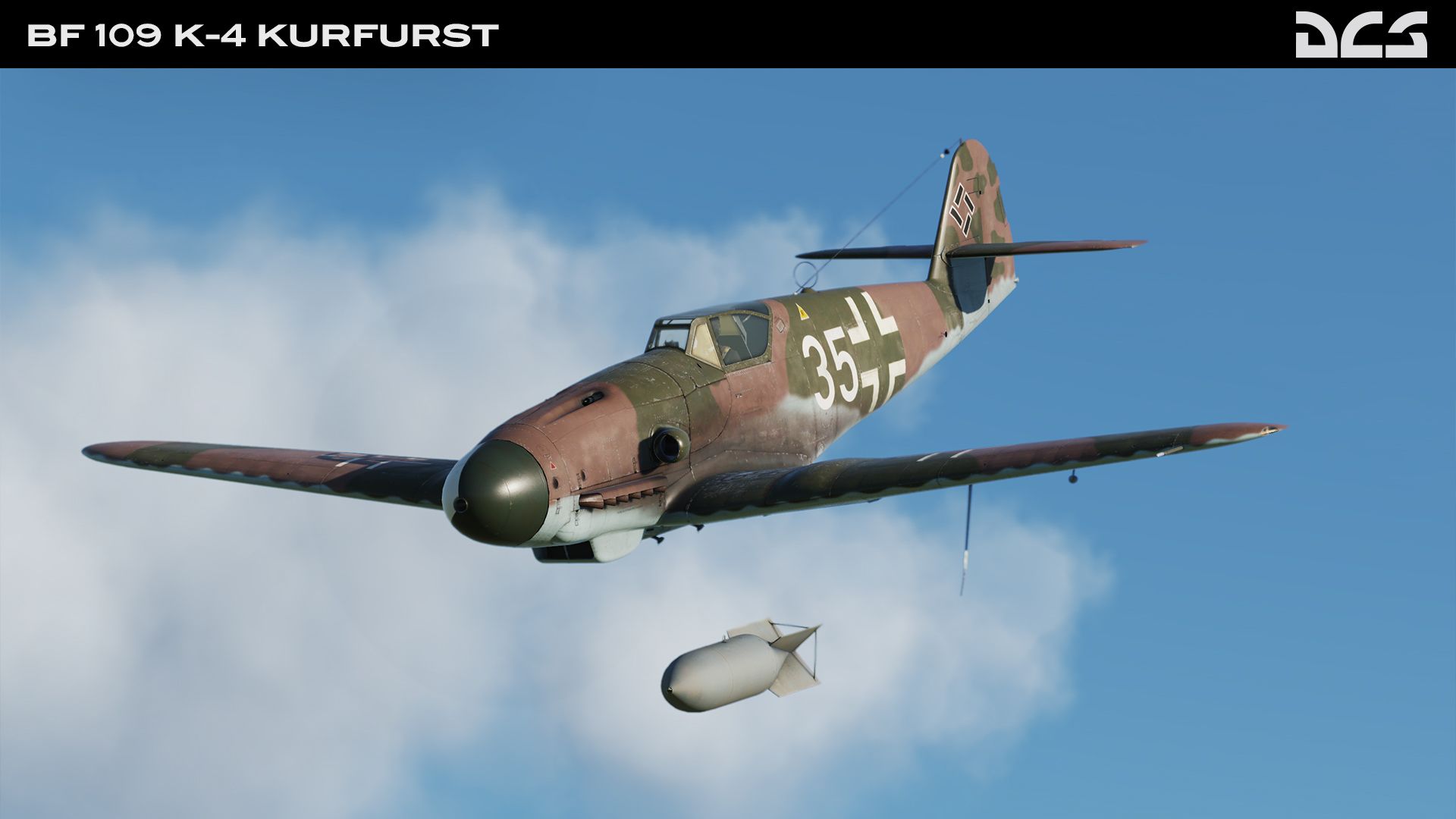 DCS Bf 109 K-4 Kurfurst screenshot.