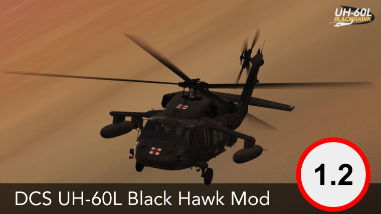 DCS UH-60L Black Hawk mod image.