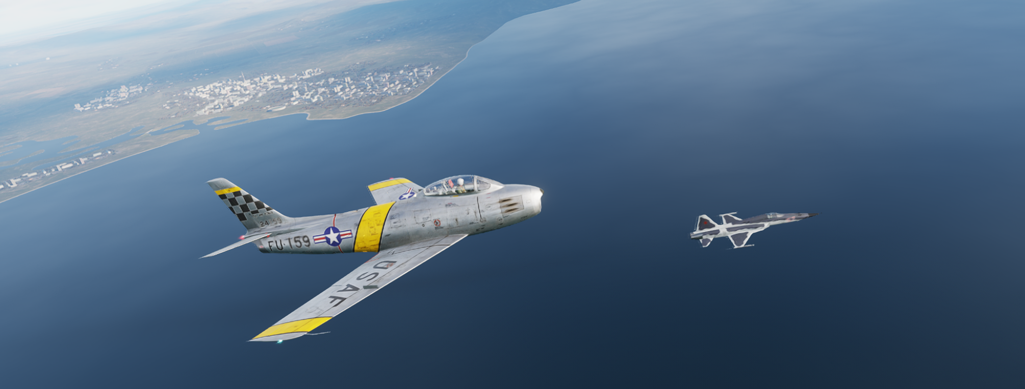 F-86 course illustration