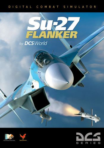 DCS Su-27 Flanker promotional art.