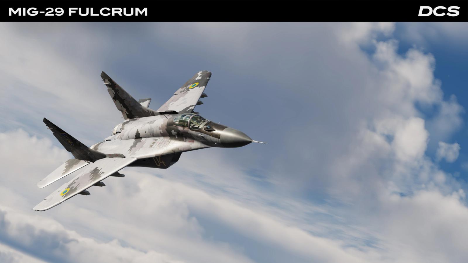 DCS MiG-29 Fulcrum screenshot.