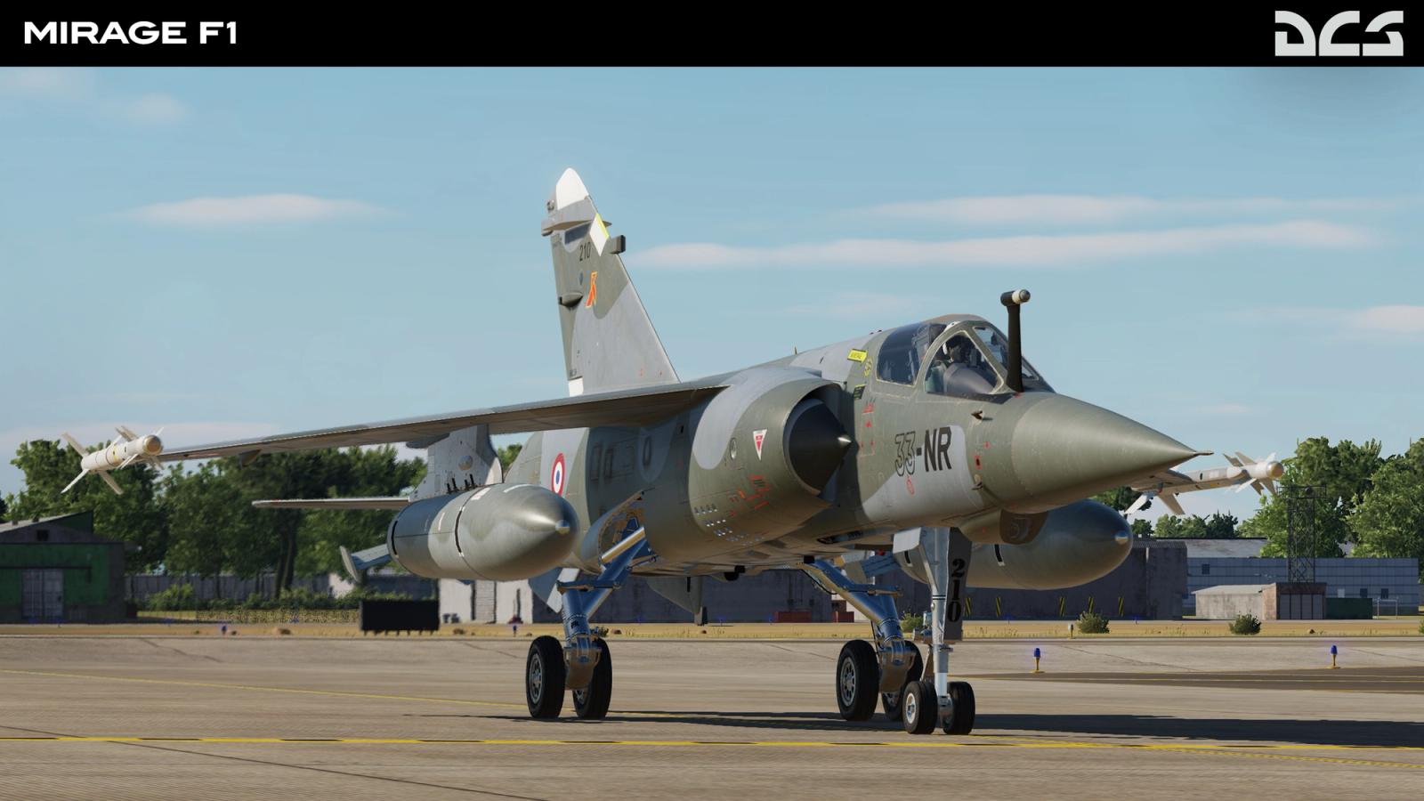 DCS Mirage F1 screenshot.