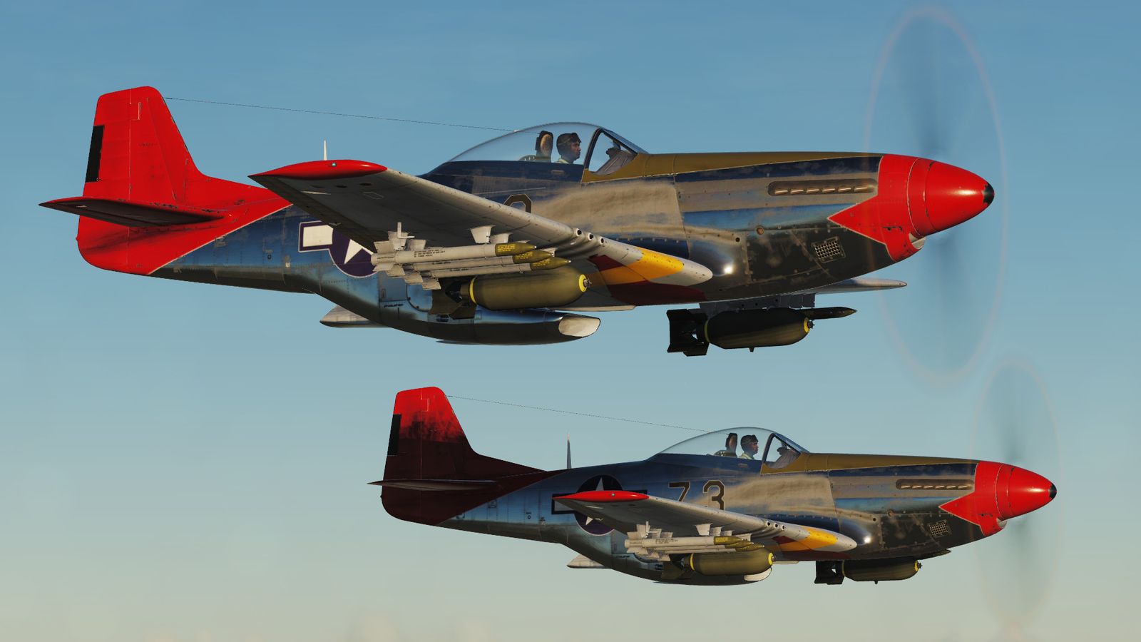 DCS P-51D Mustang screenshot.