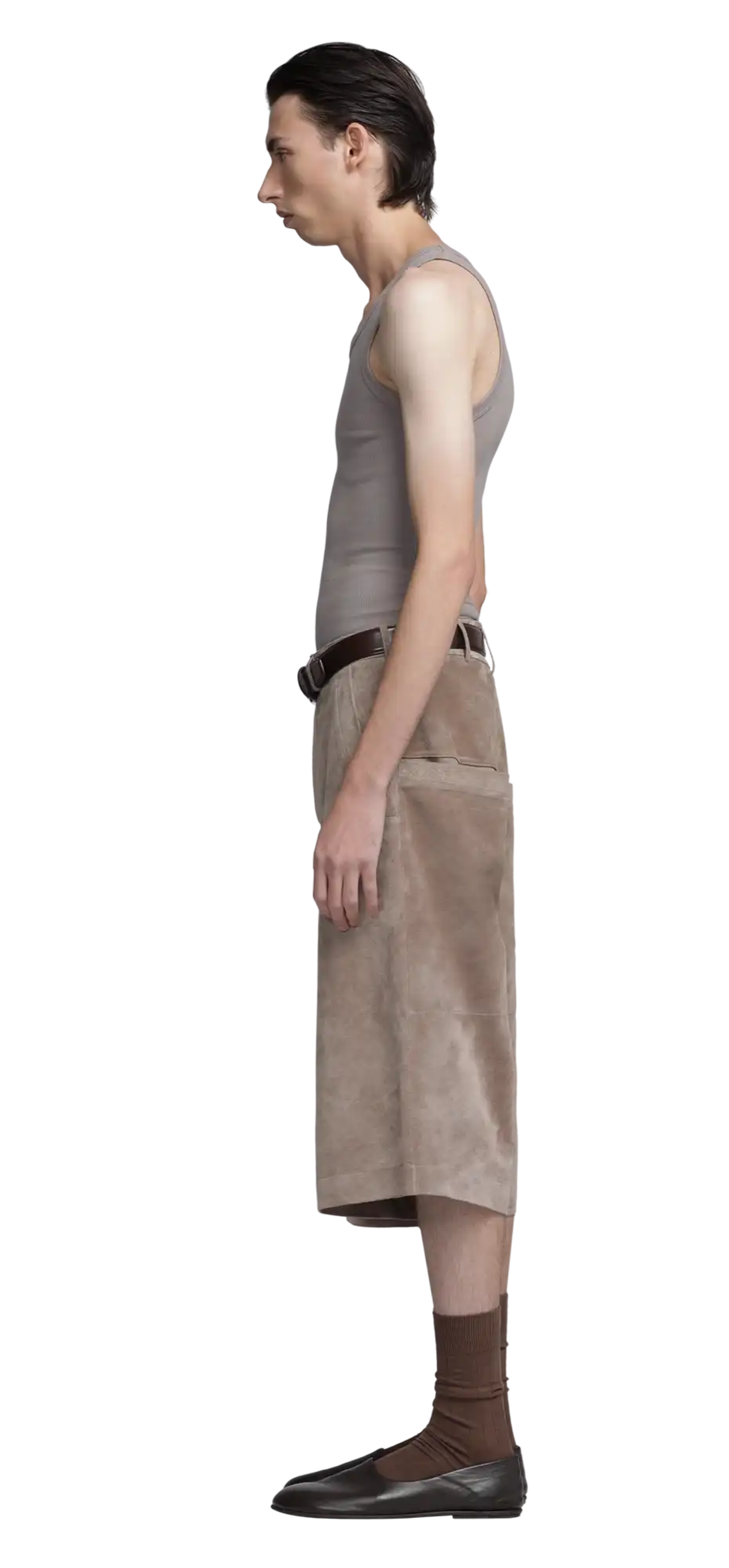 area-short-stable-suede character left view