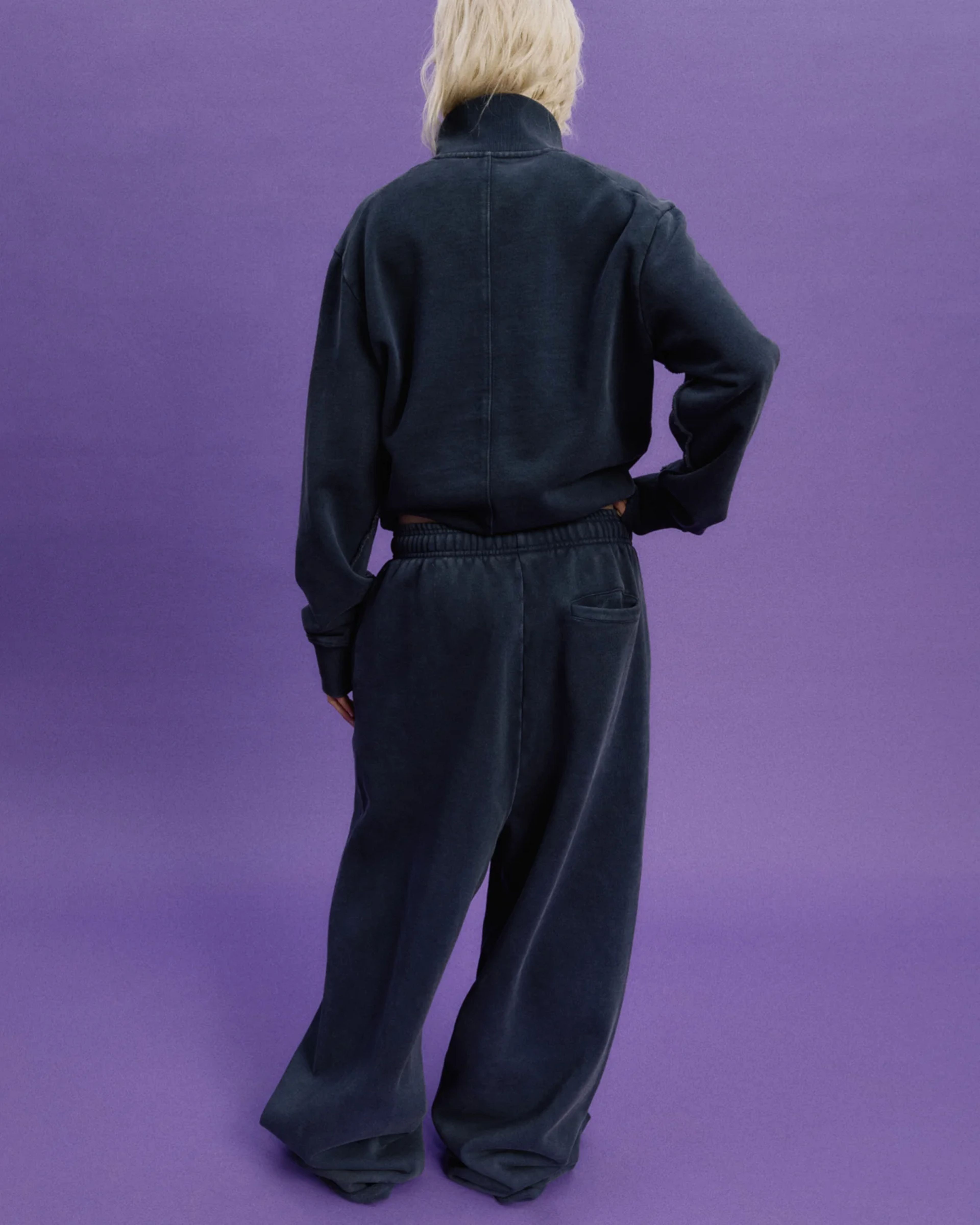Full Sweatpant Salted Navy - Image 4