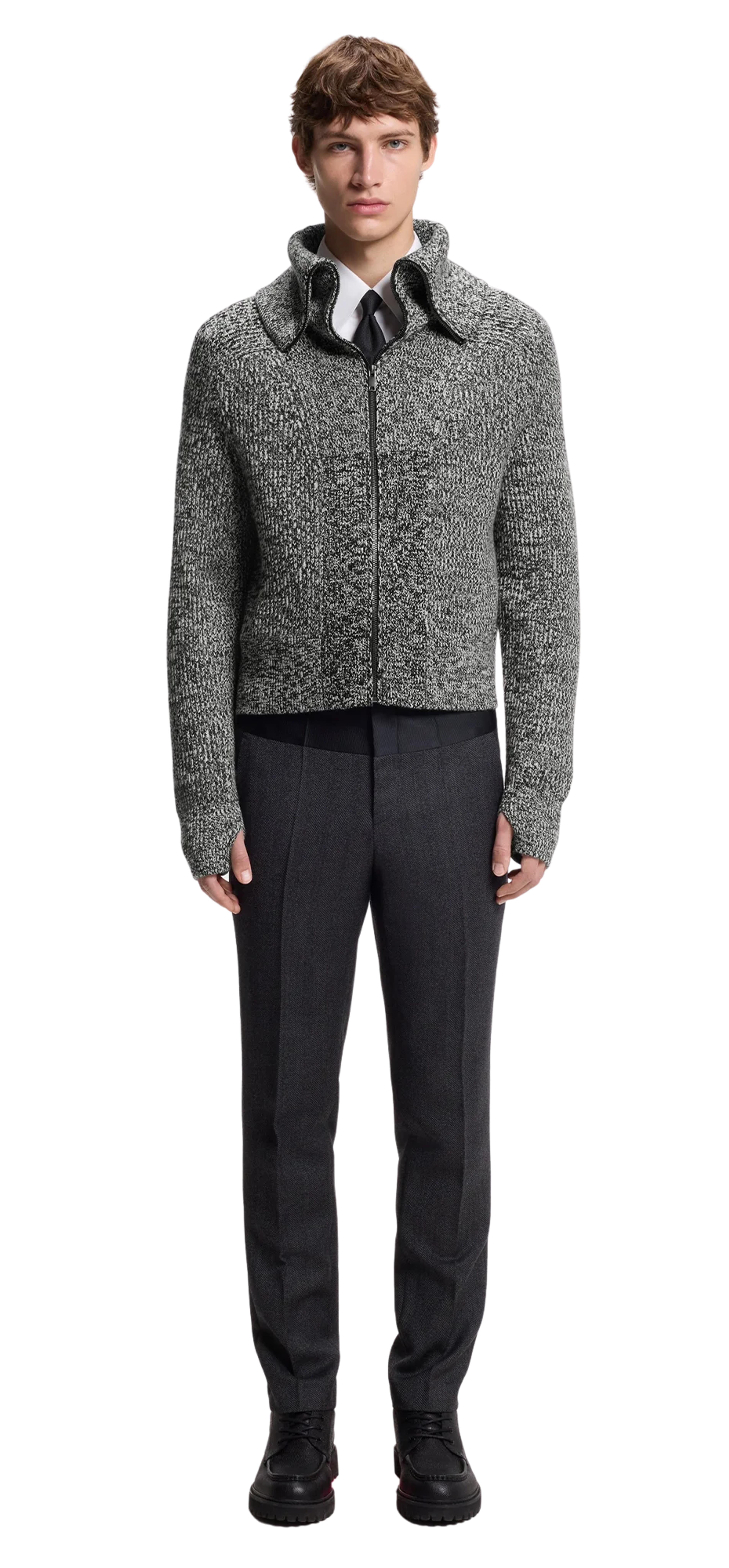 hugo-x-entire-studios-knitted-wool-jacket character front view