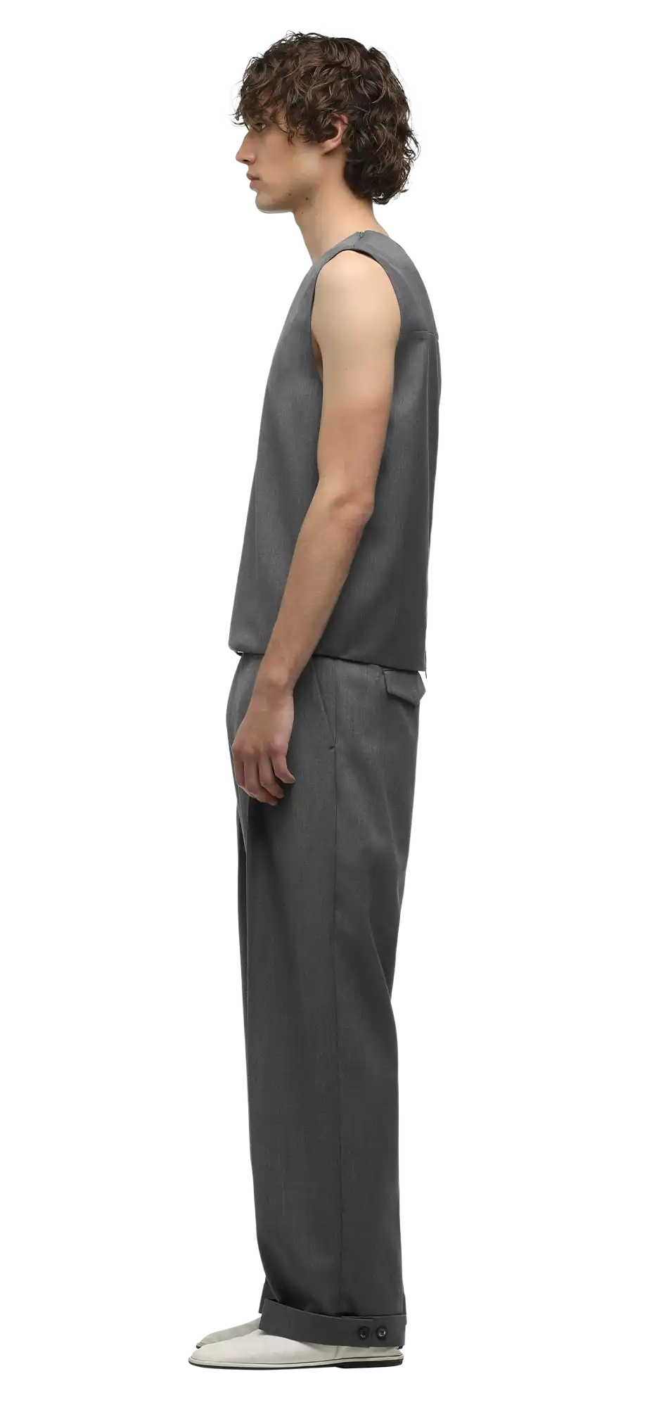 father suiting pant graphite - entire studios father suiting pant graphite - entire studios