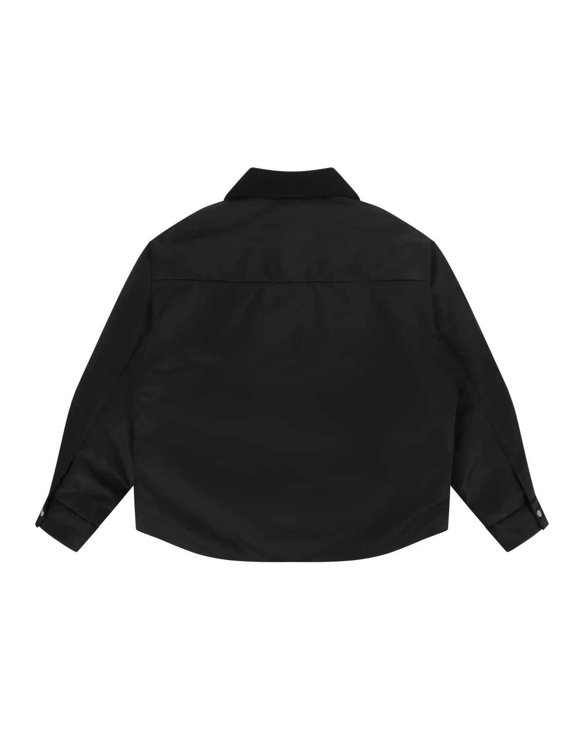 Down Shirt Jacket Black Nylon - Image 3