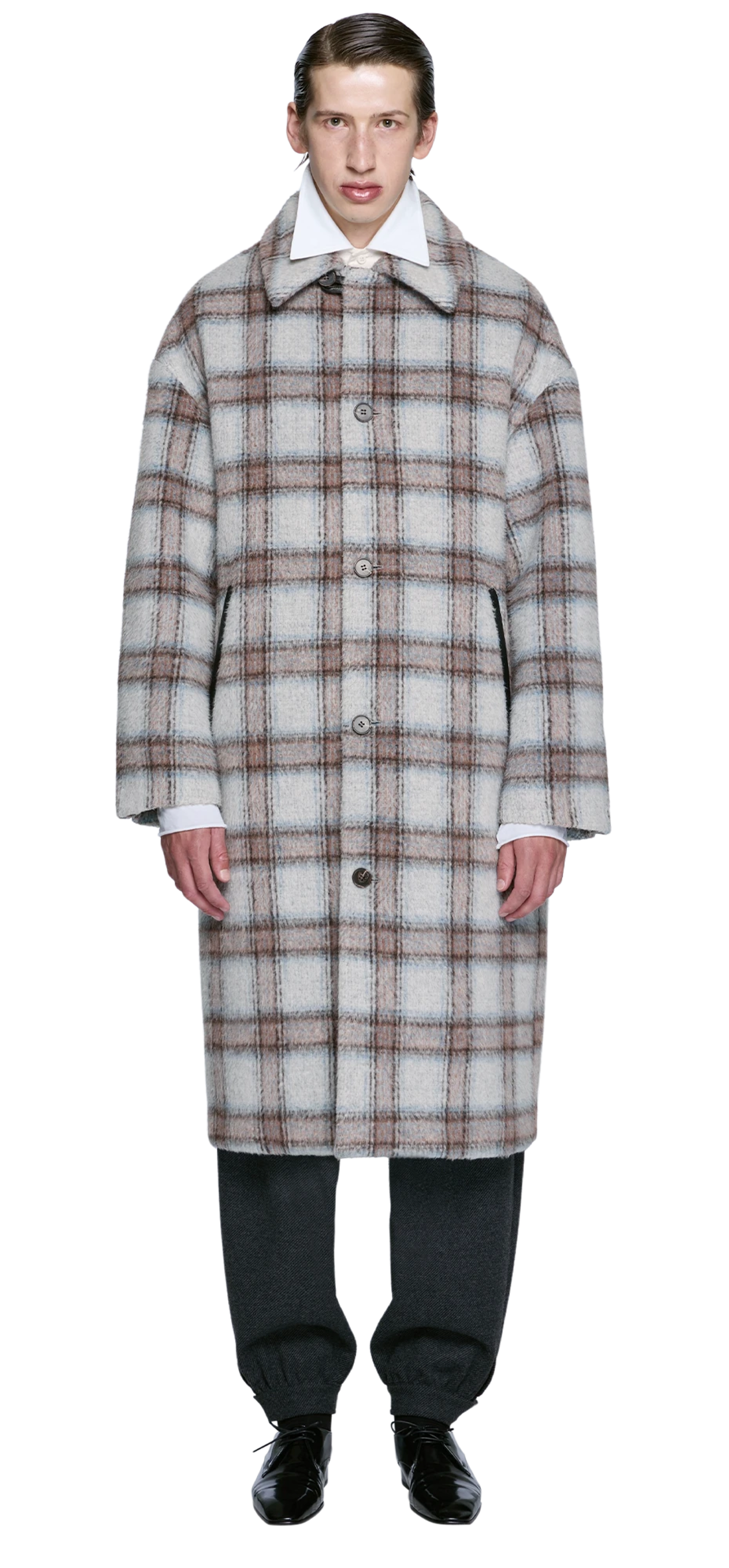 arcform-coat-iceland character front view