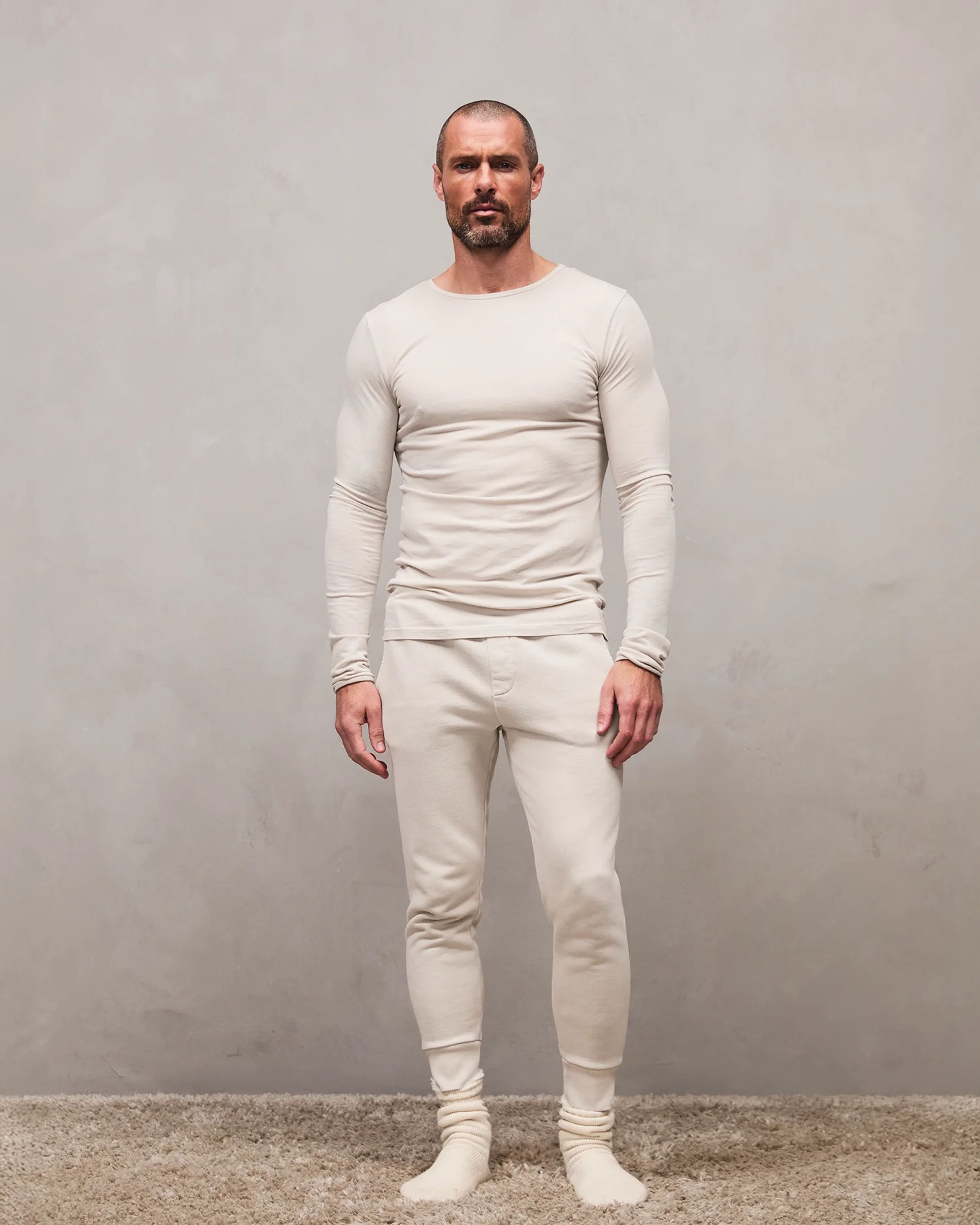 Slim Sweatpant Off White - Image 2