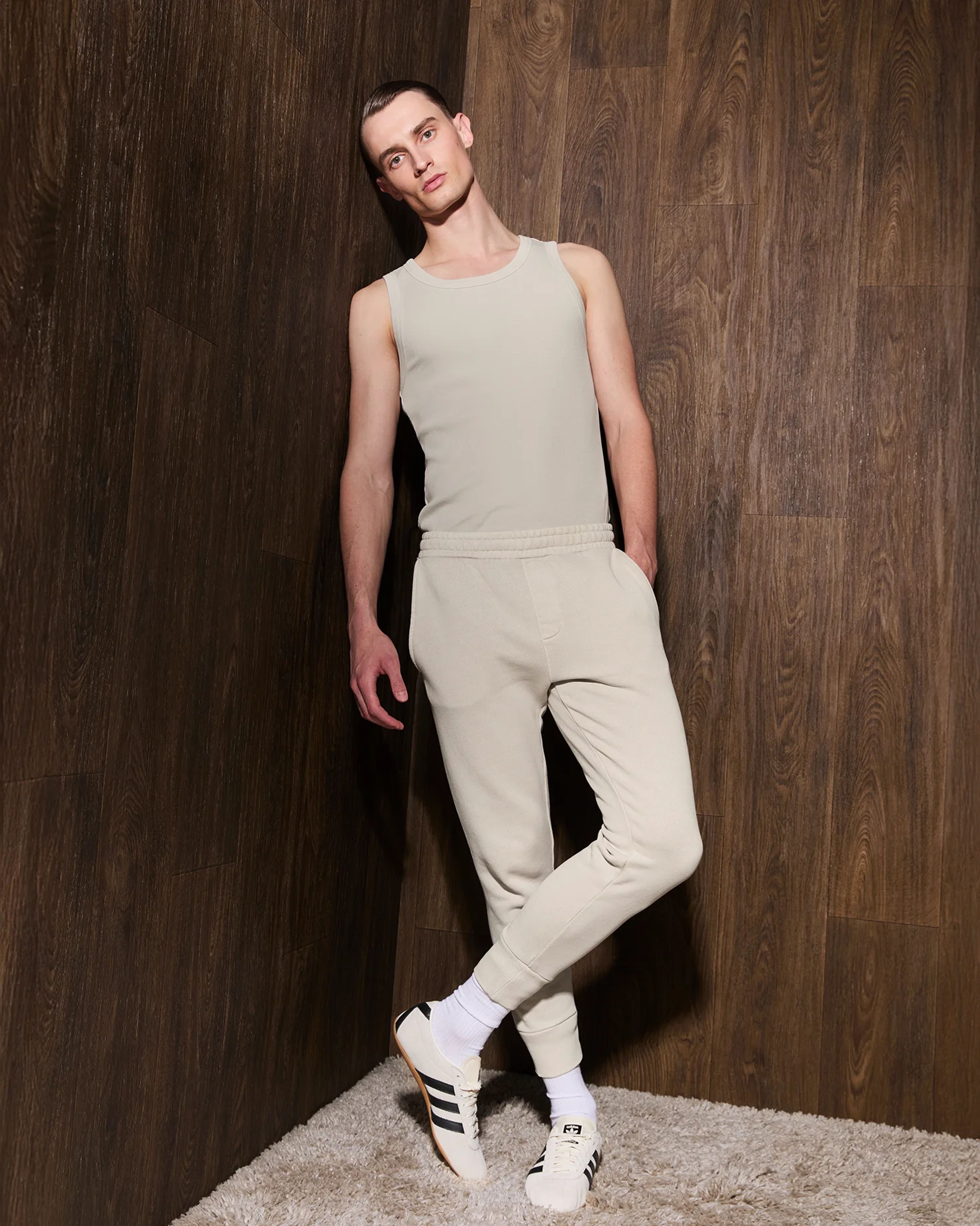 Rib Tank Off White - Image 1