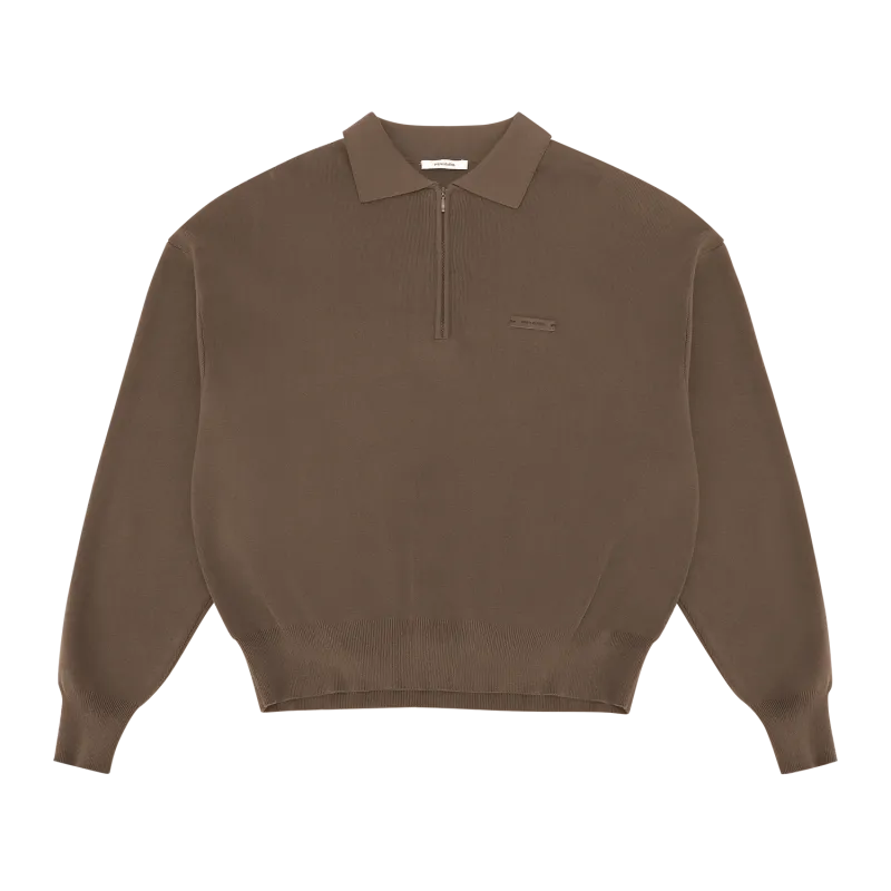 ls-club-polo-light-brown garment view