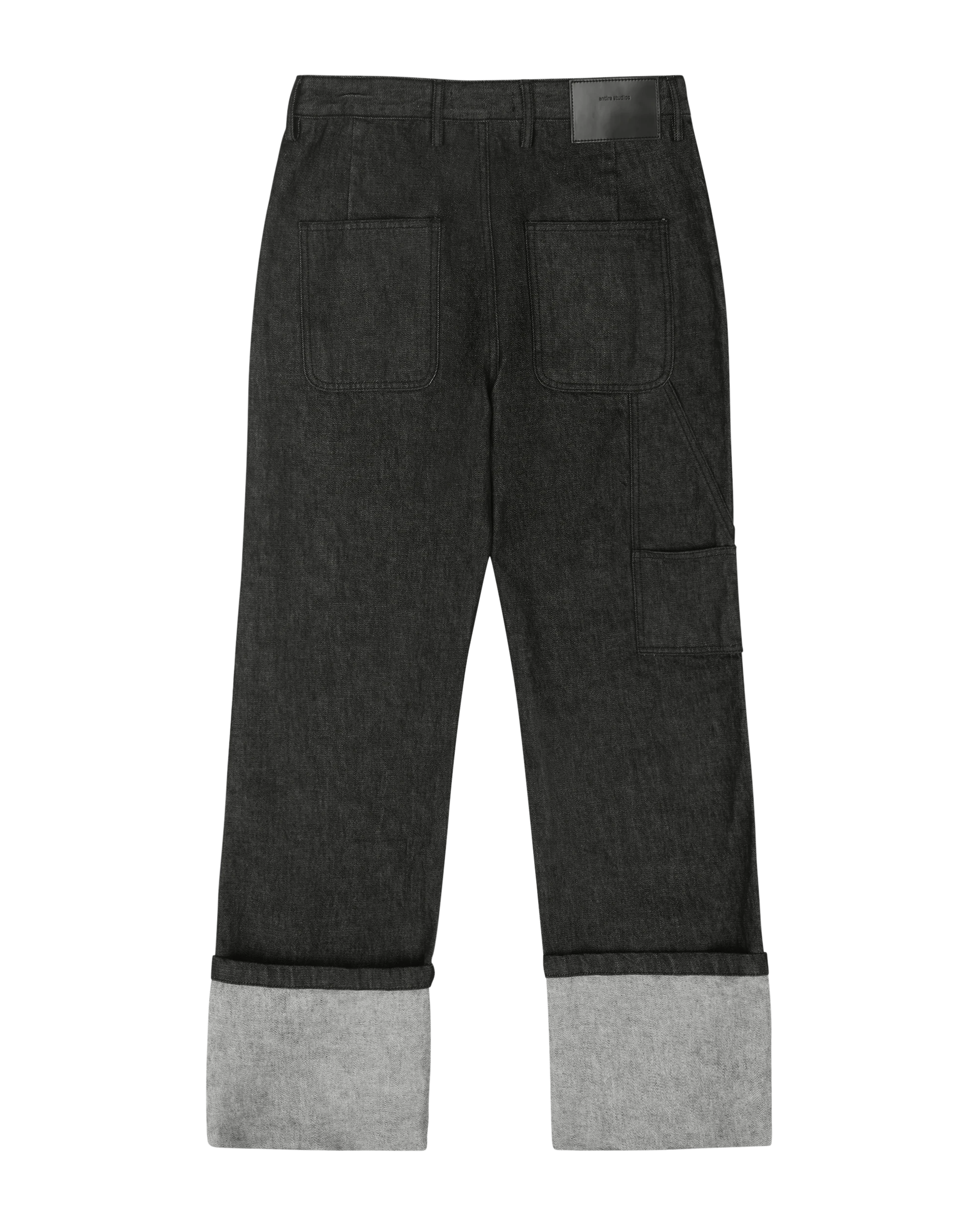 Cuff Jean Raw Black - Image 3