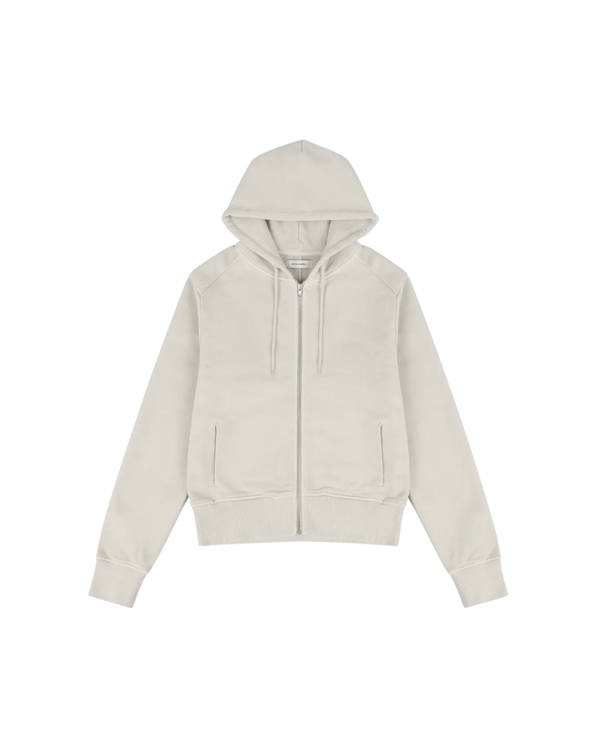 Slim Zip Up Off White - Image 7
