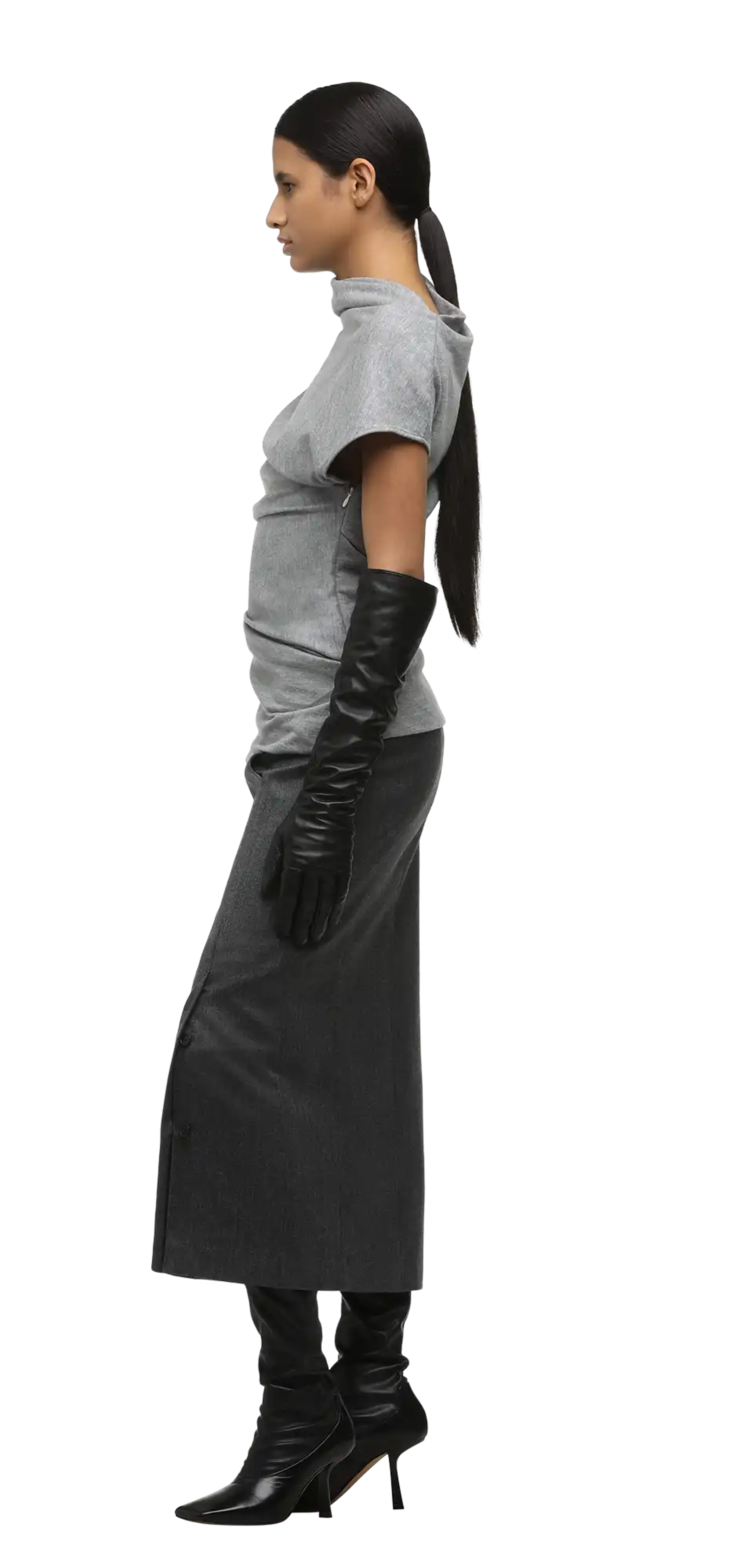 tailored-midi-skirt-dark-grey character left view