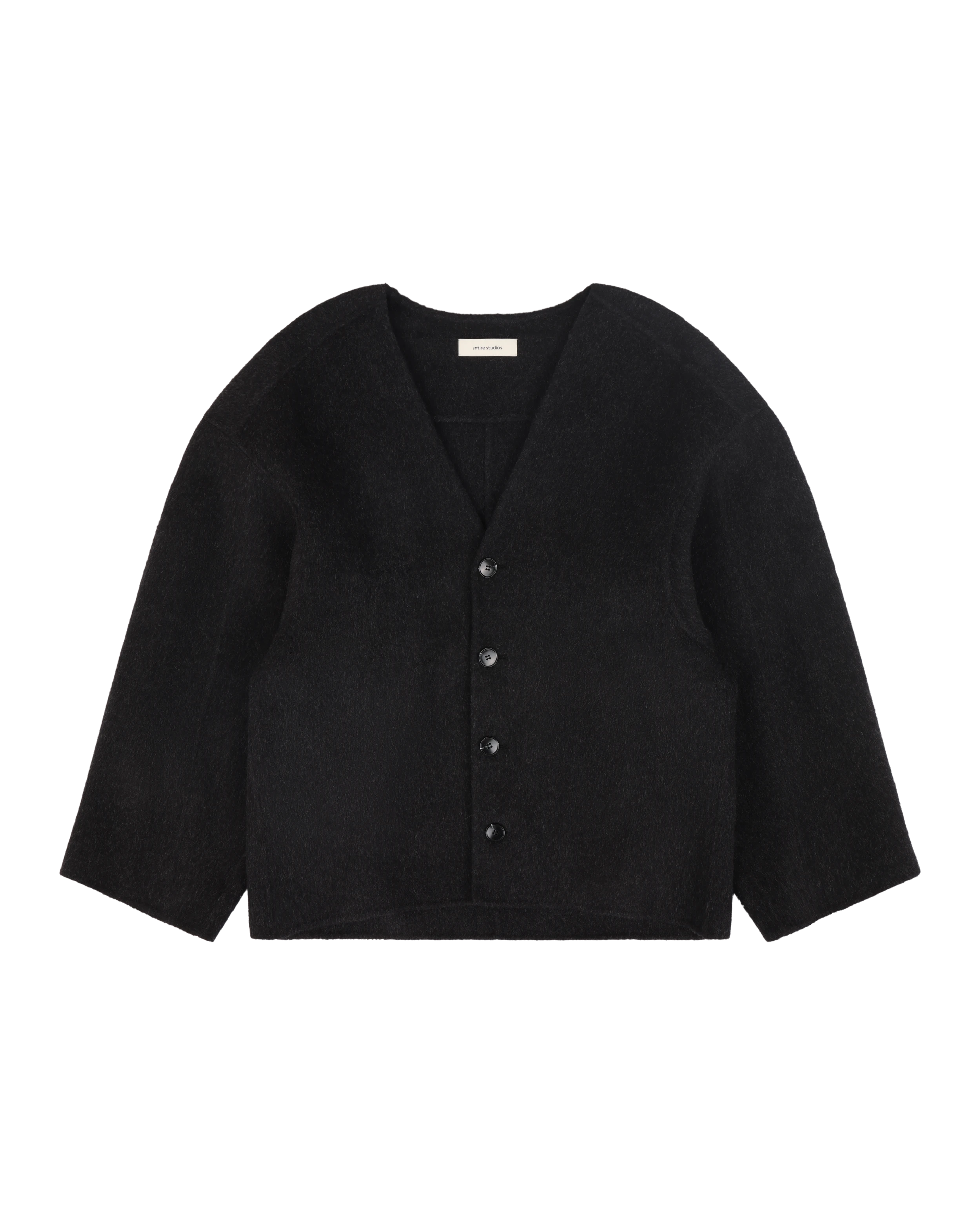 Jool Jacket Black Wool - Image 4