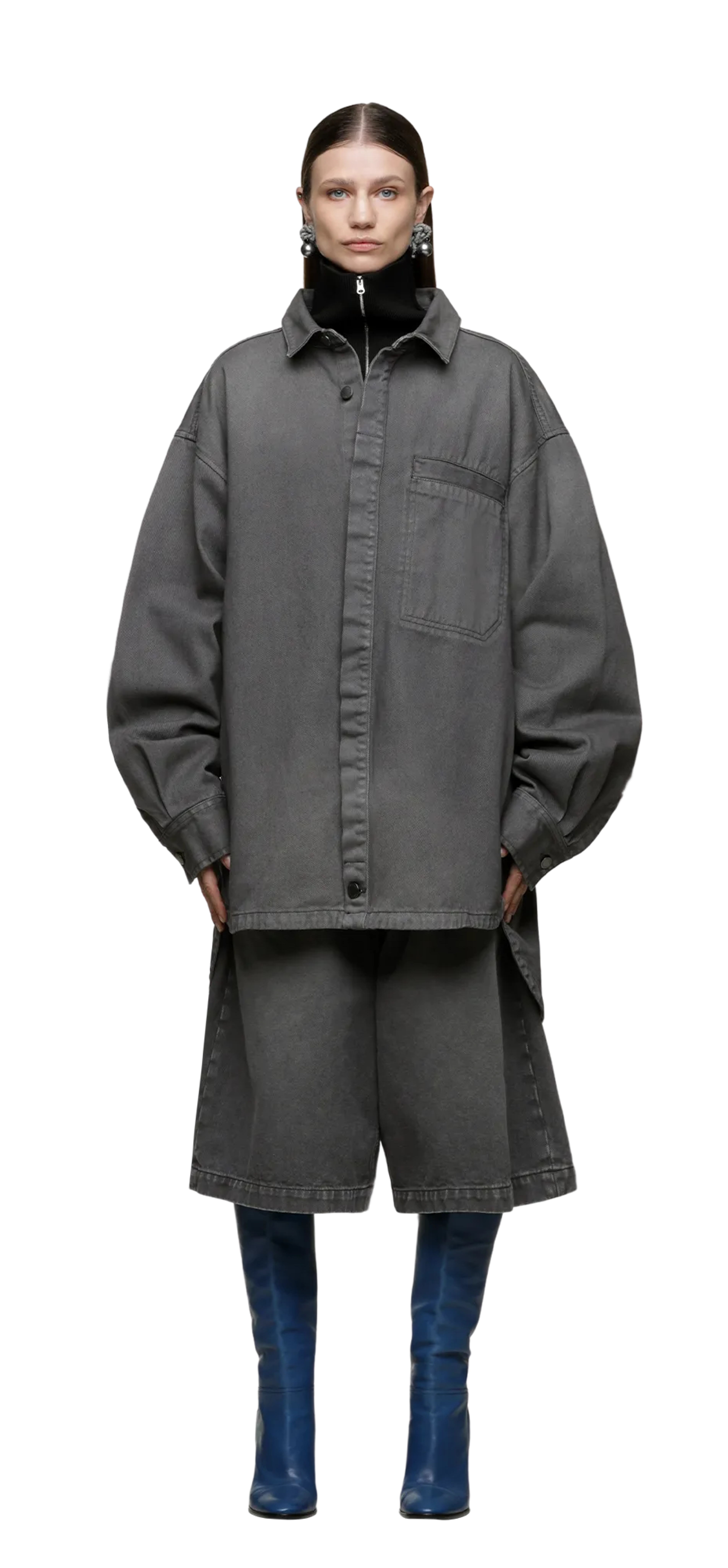 herculean-shirt-stone-light character front view