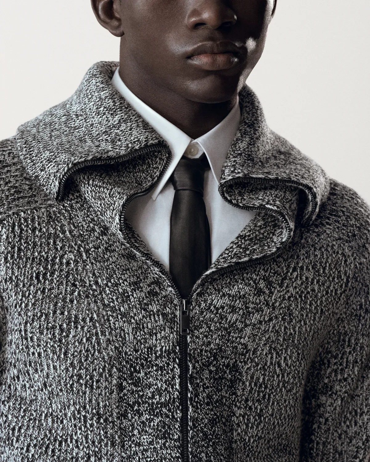 Knitted-Wool Jacket - Image 3