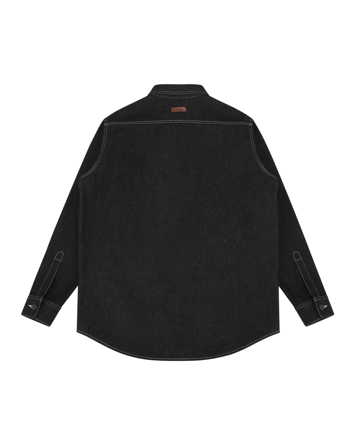 Denim Shirt Raw Black - Image 4