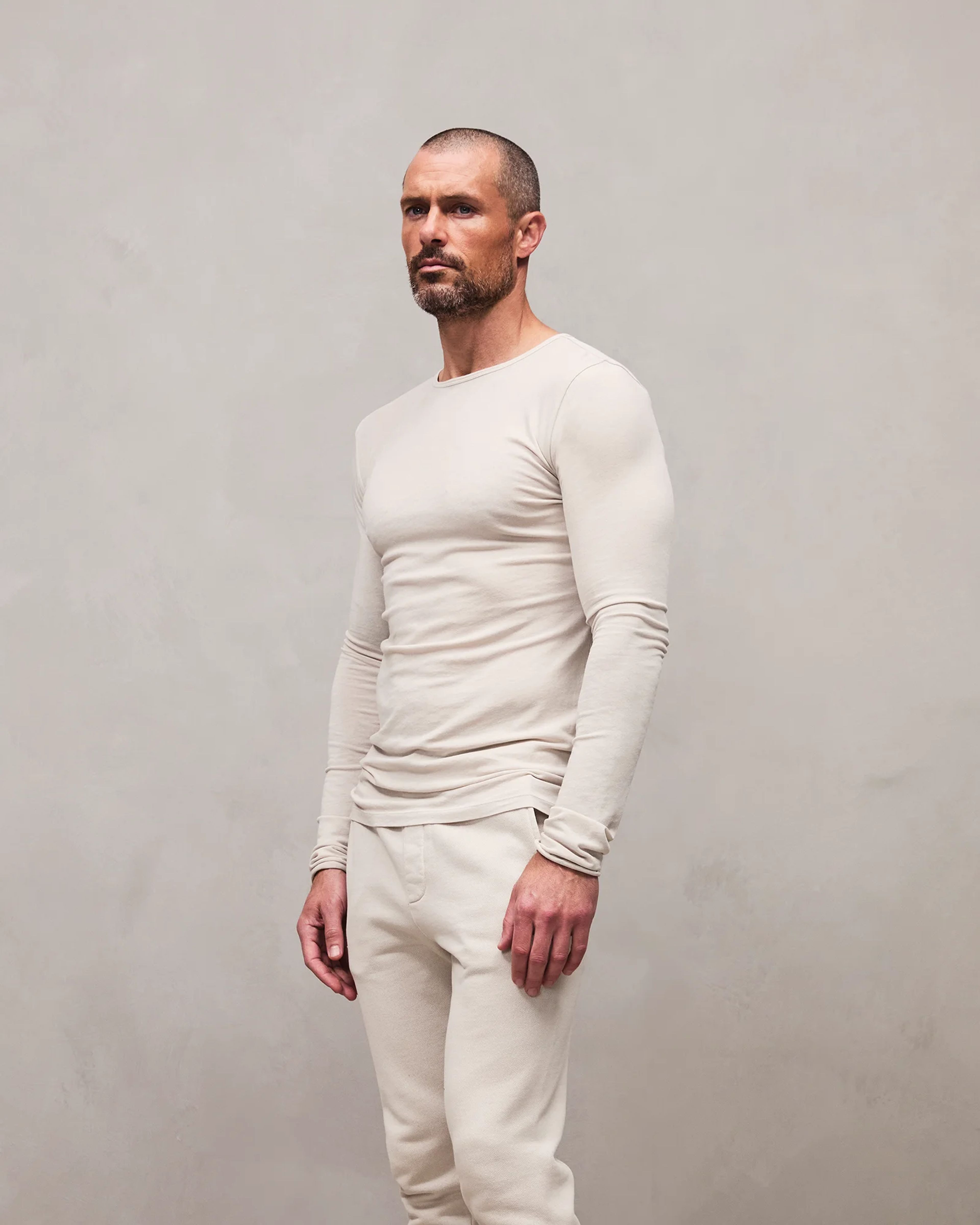 Sheer Long Sleeve Off White - Image 4