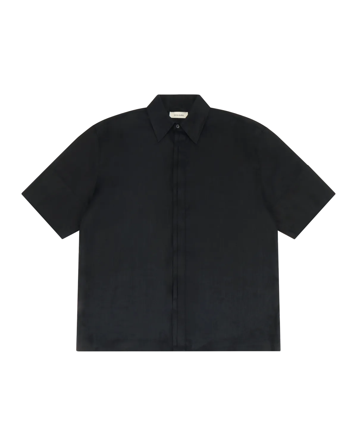 Ojai Shirt Black Linen - Image 2