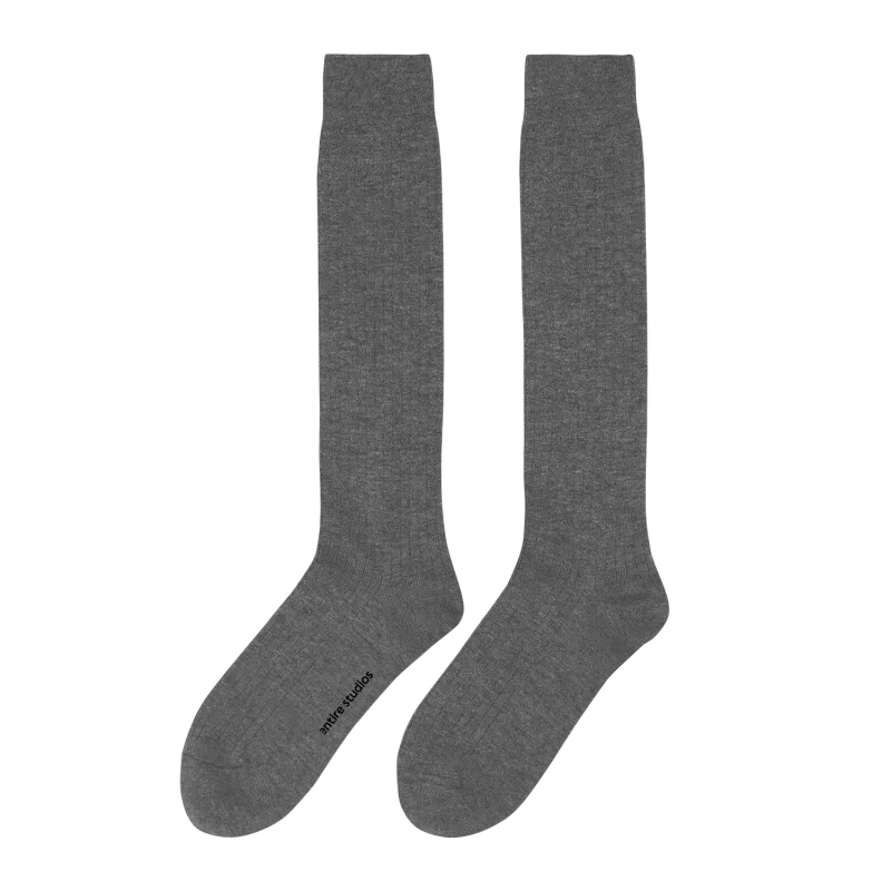 form-sock-grey-marle garment view