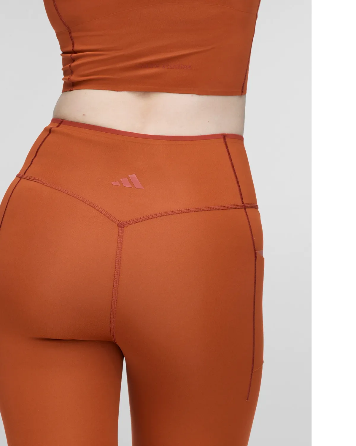 Optime Training 7/8 Leggings Fox Red - Image 9
