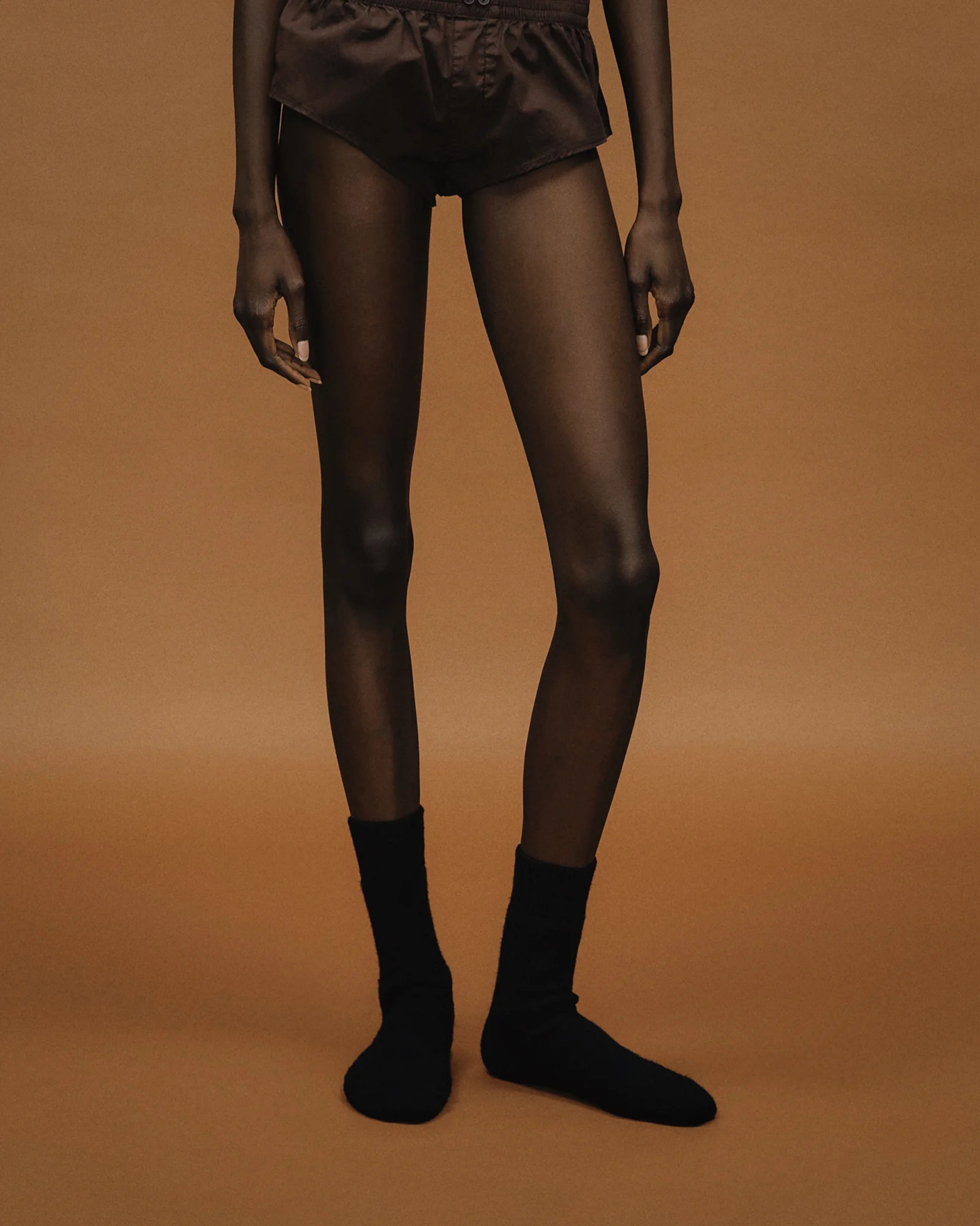 snug-sock-black photo model