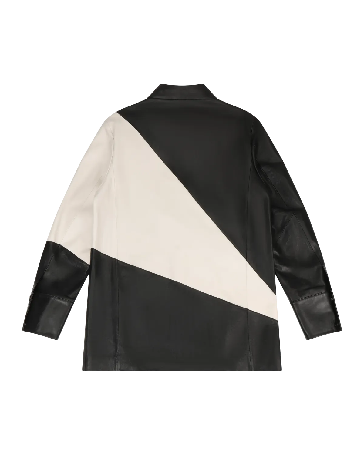 Leather Block Shirt Magpie - Image 6