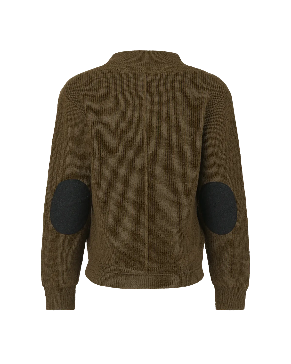 Knit V-Neck Forest - Image 4