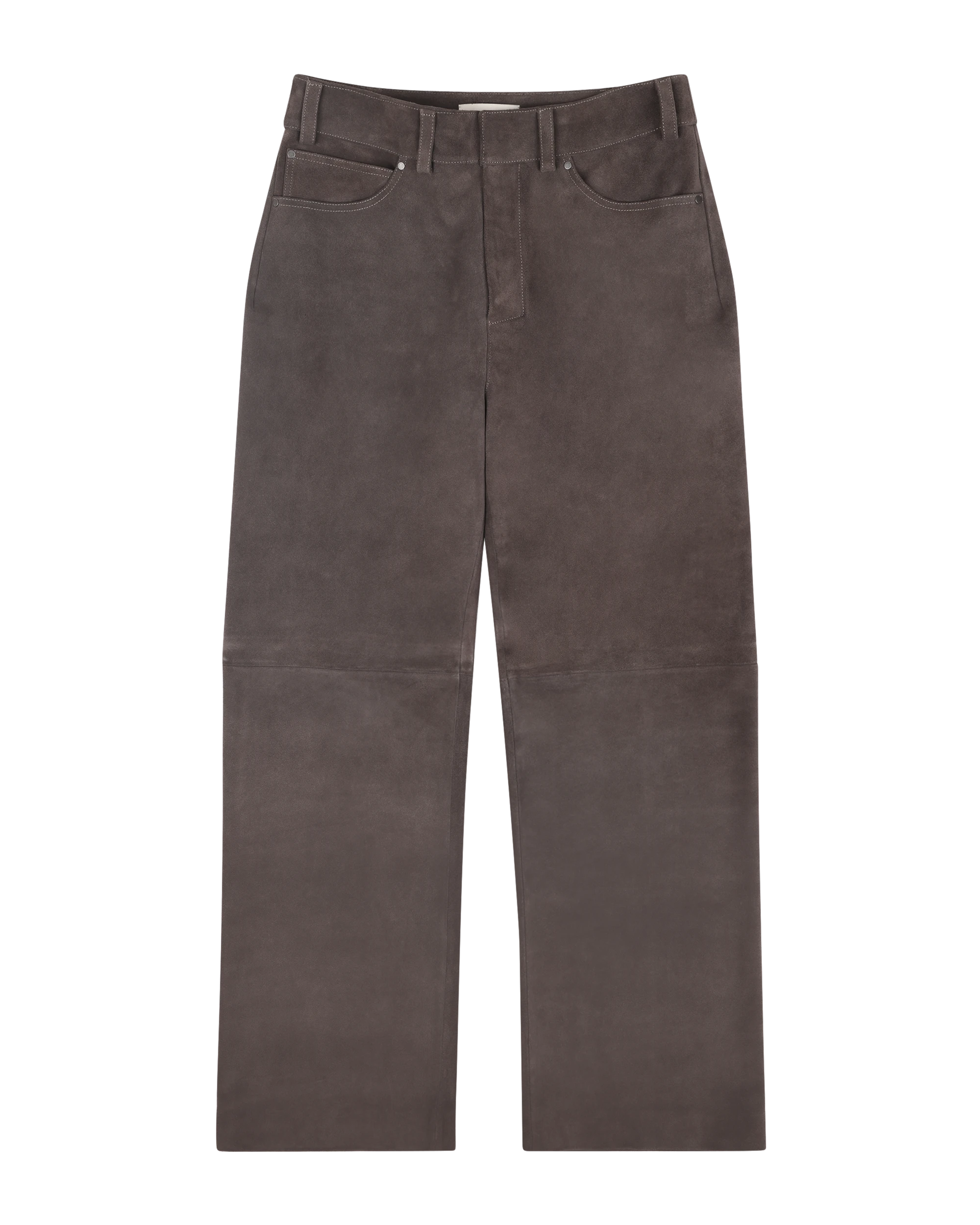 Leather Straight Leg Loden - Image 3