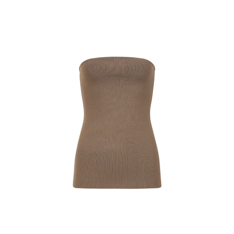 bandeau-tan garment view