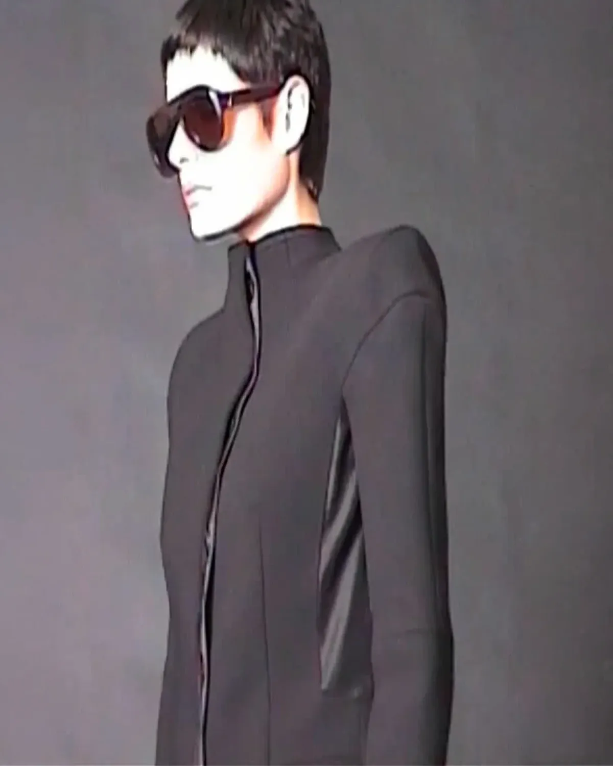 Tailored Cap Jacket Black - Image 2