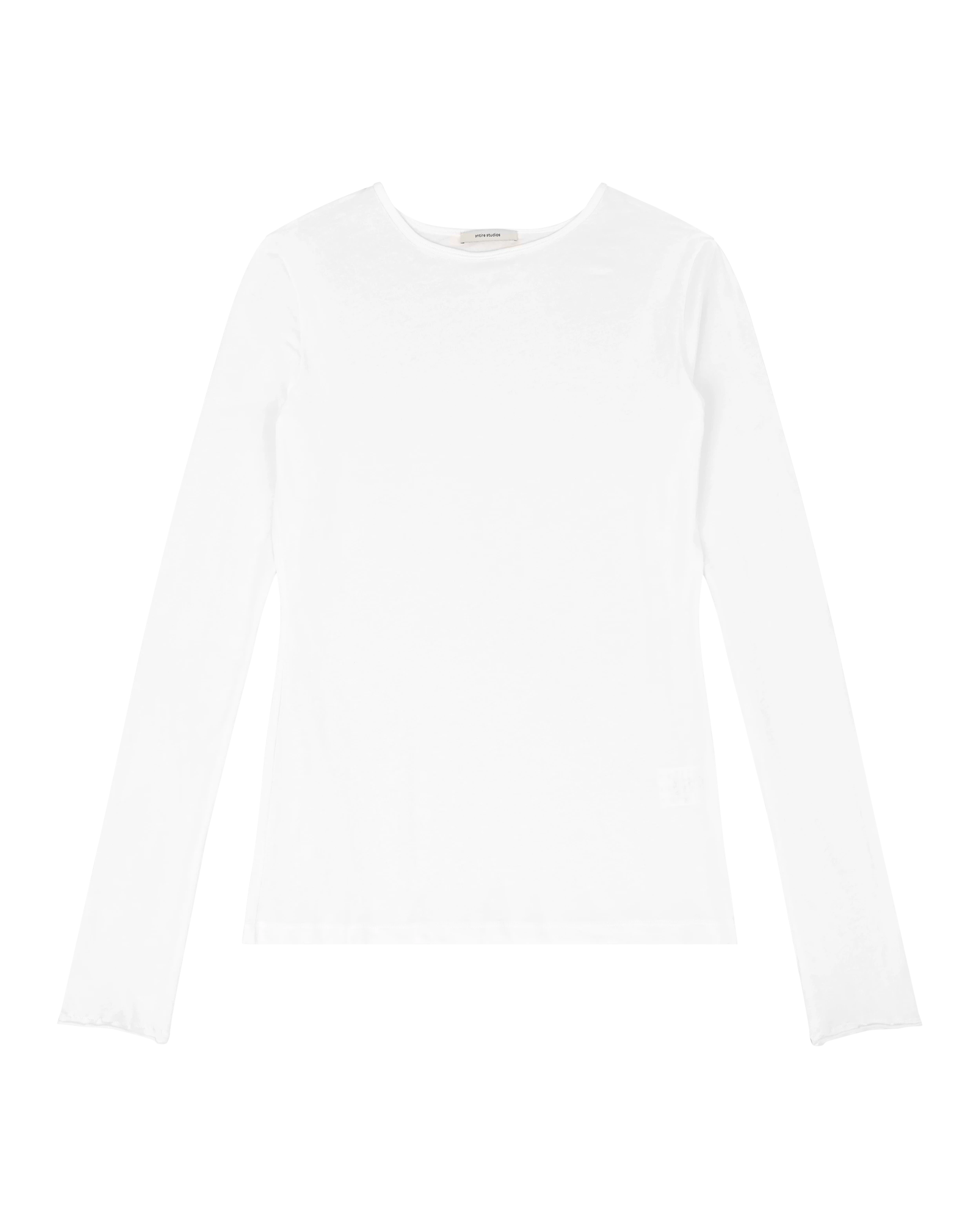 Sheer Long Sleeve White - Image 2