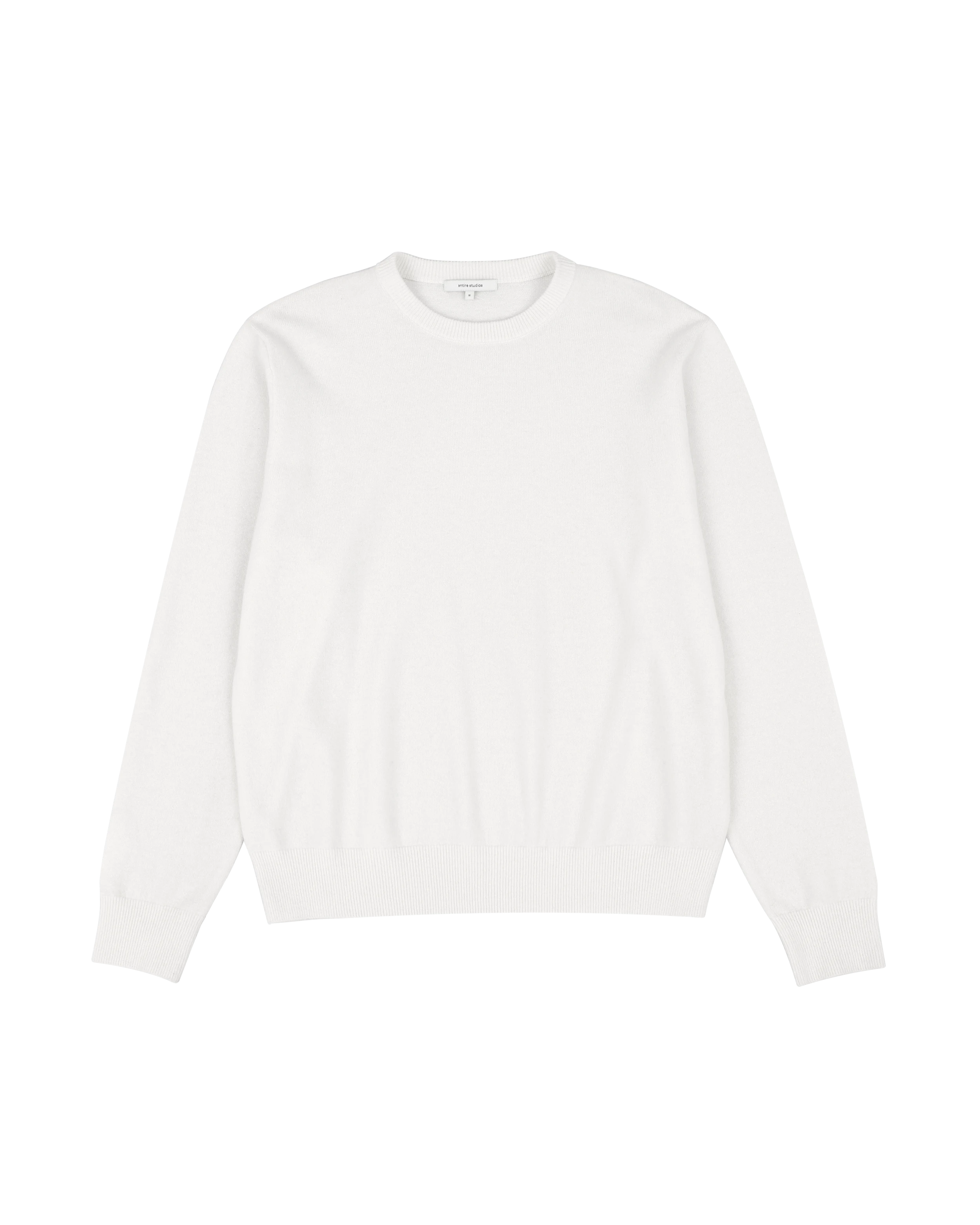 Knit Crewneck Bone - Image 3