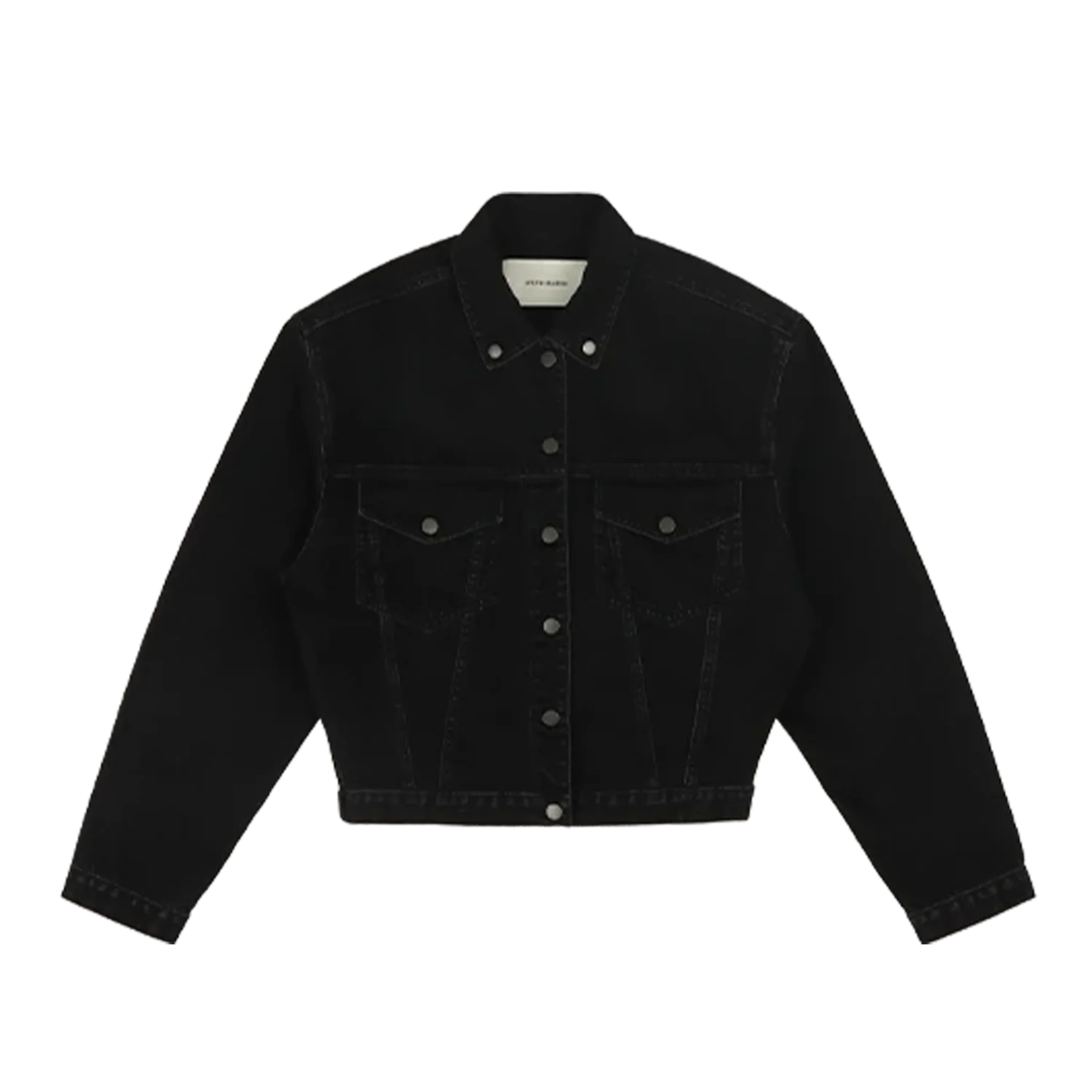 Product shrunken-denim-jacket-magnetite thumbnail