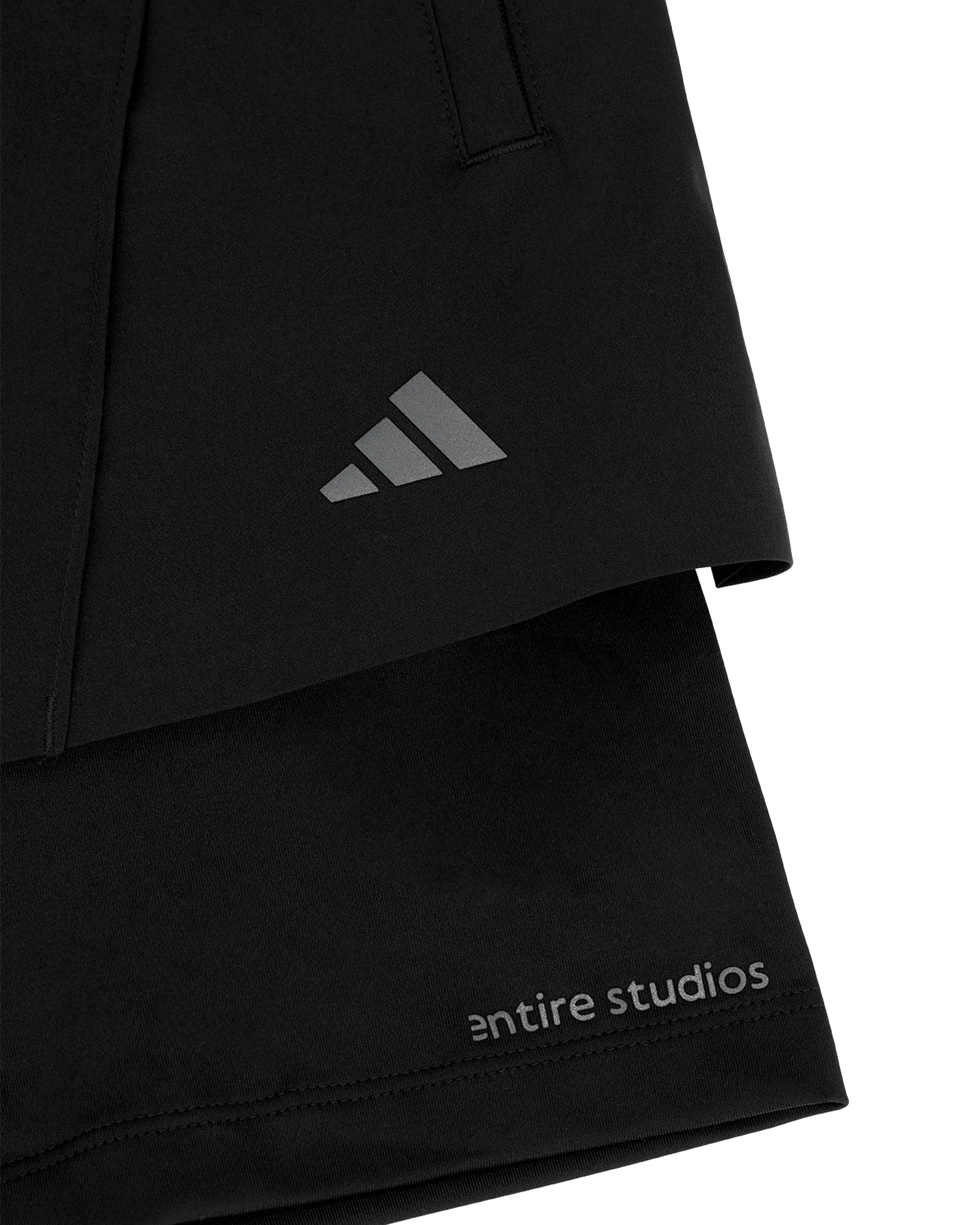 D4T Training 2in1 Shorts Black - Image 7