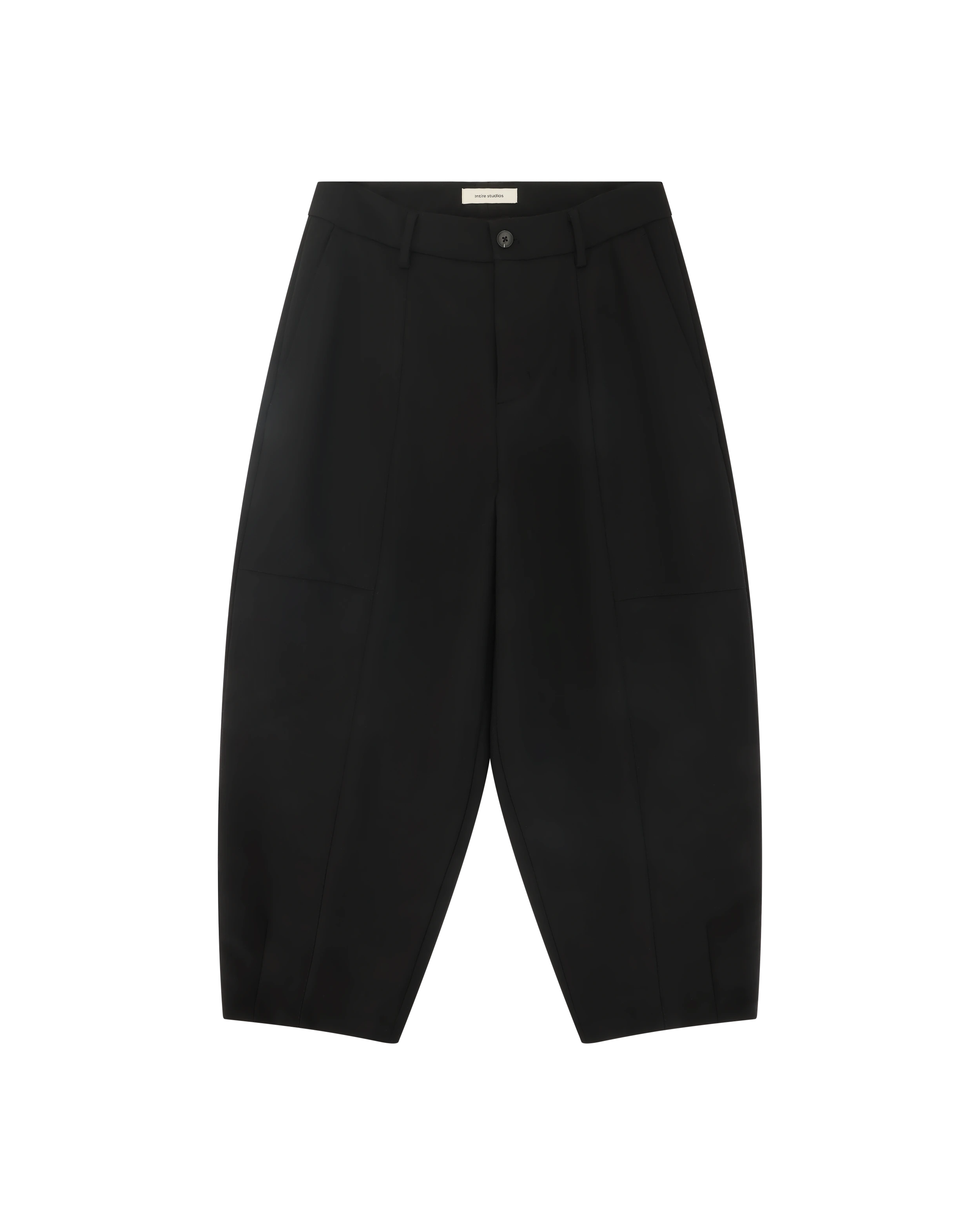 Carrot Trouser Black Wool - Image 2