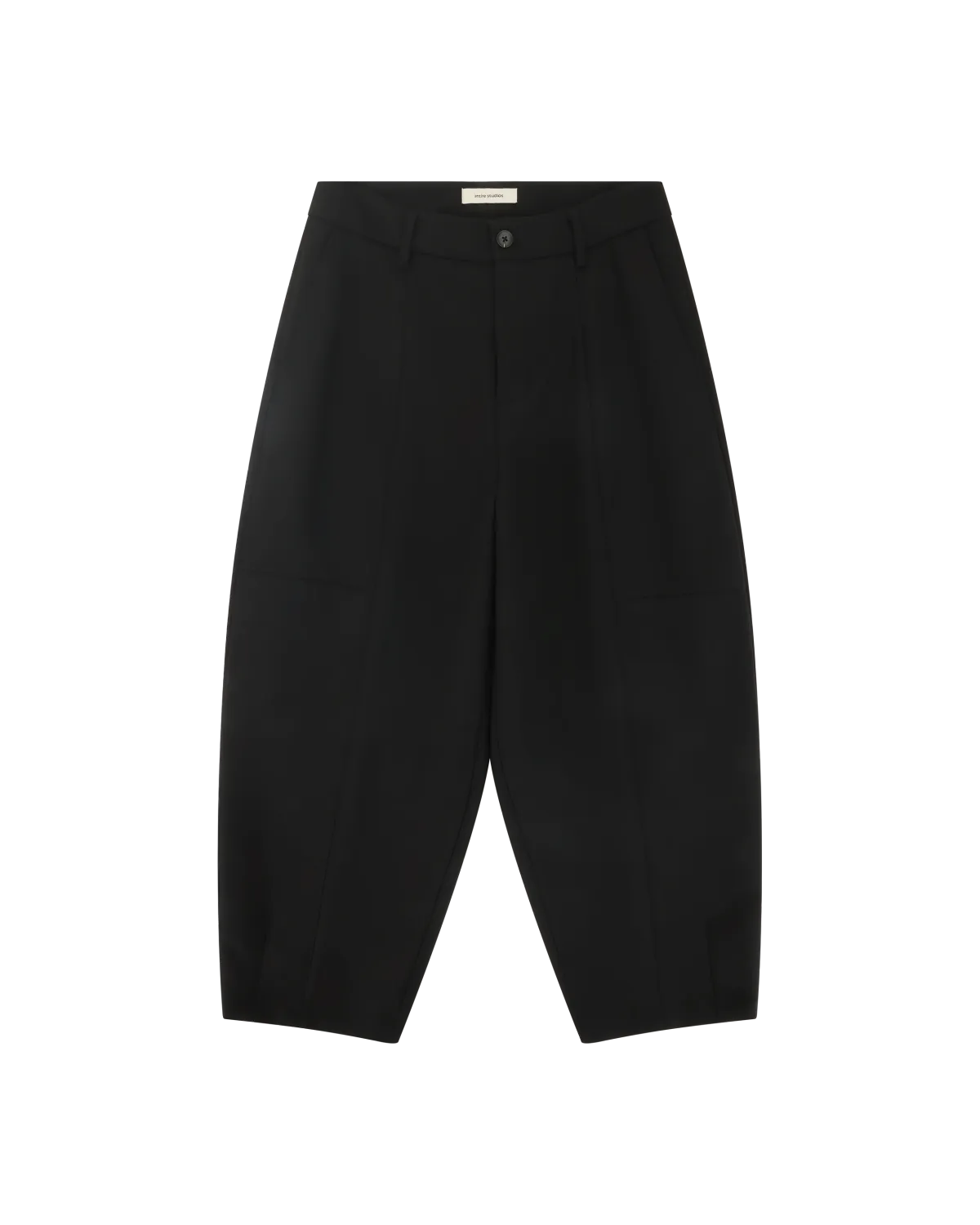 Carrot Trouser Black Wool - Image 2