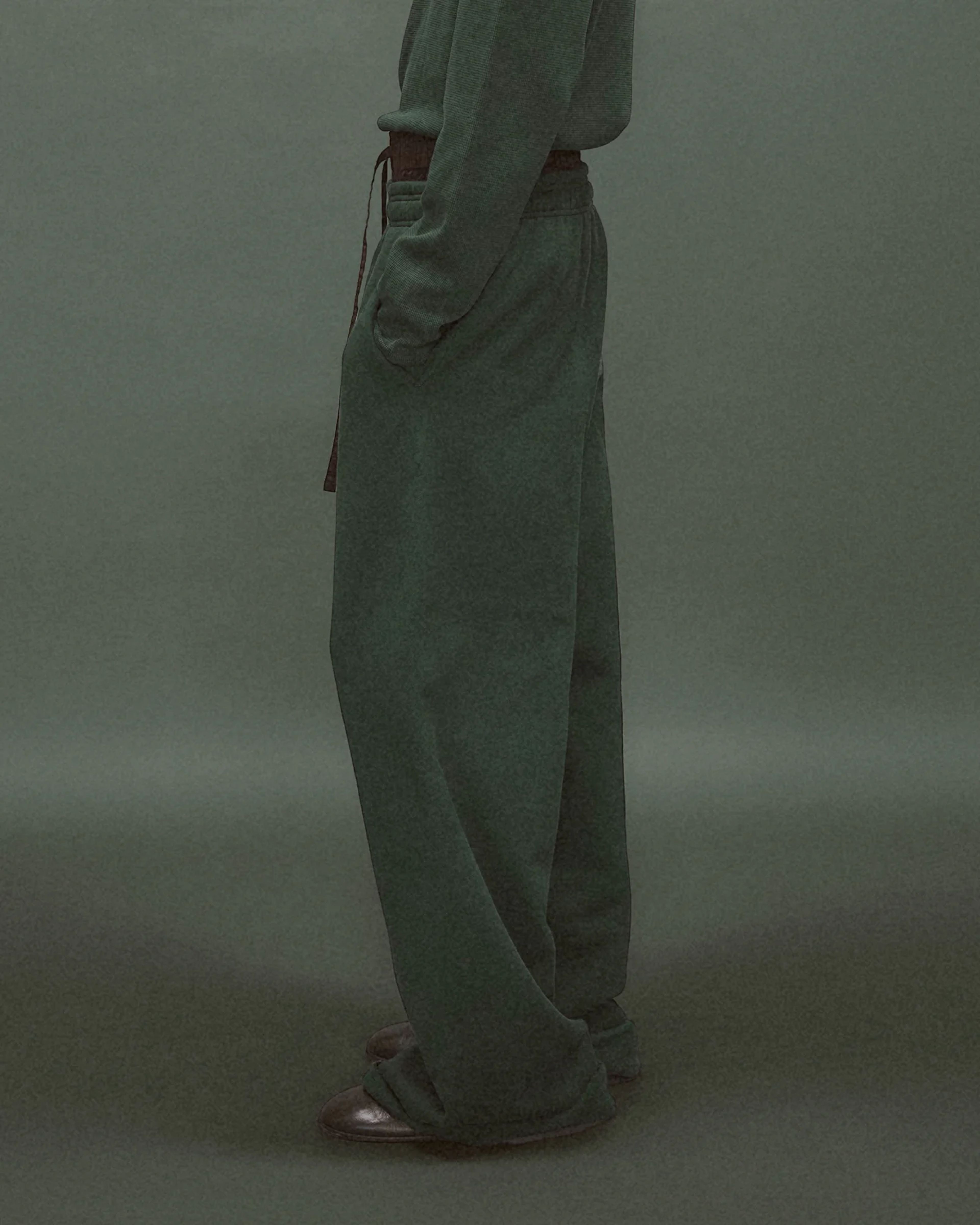 Full Sweatpant College Green - Image 2