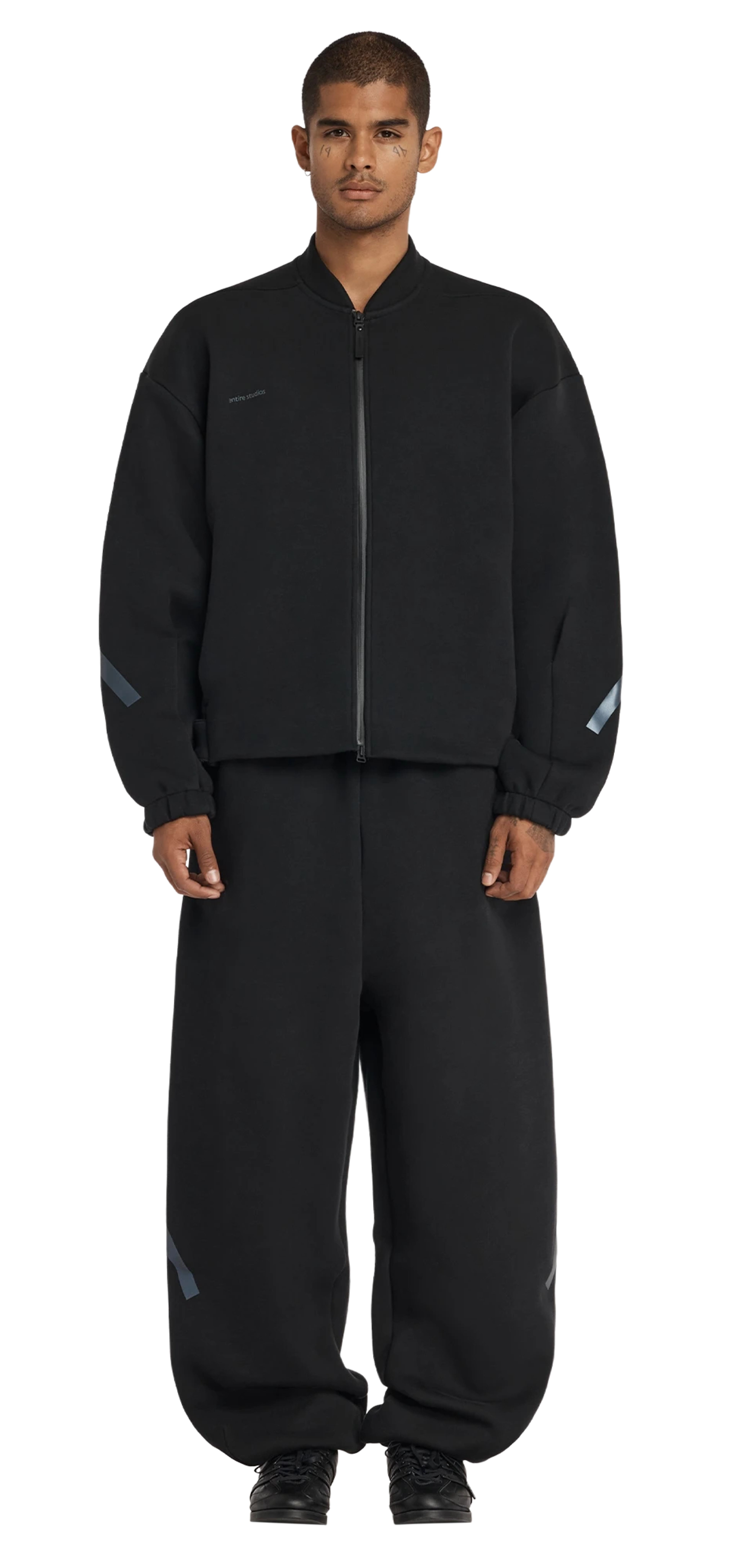 adidas-x-entire-studios-z-n-e-full-zip-knit-black character front view