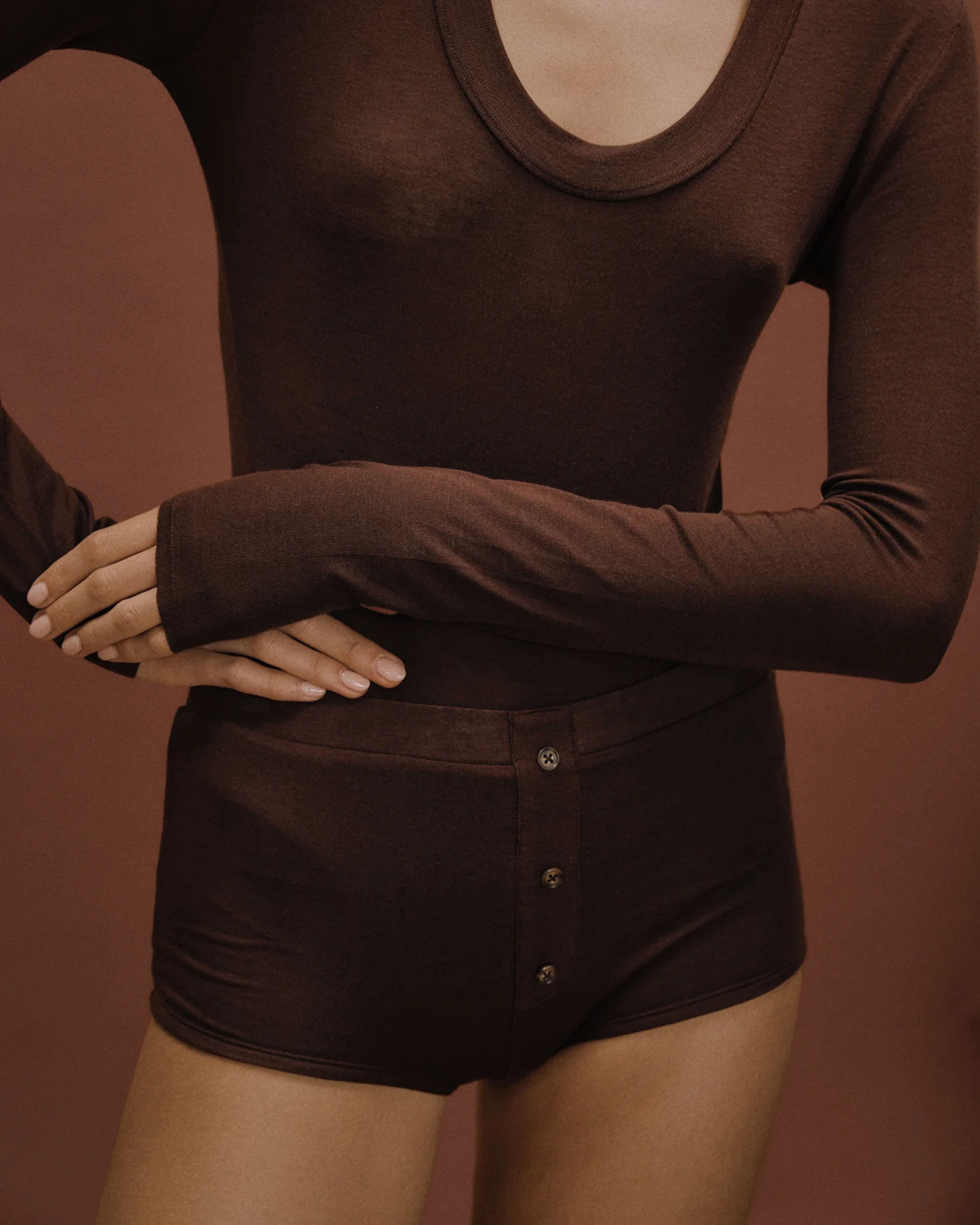 Booty Shorts Saddlewood - Image 1