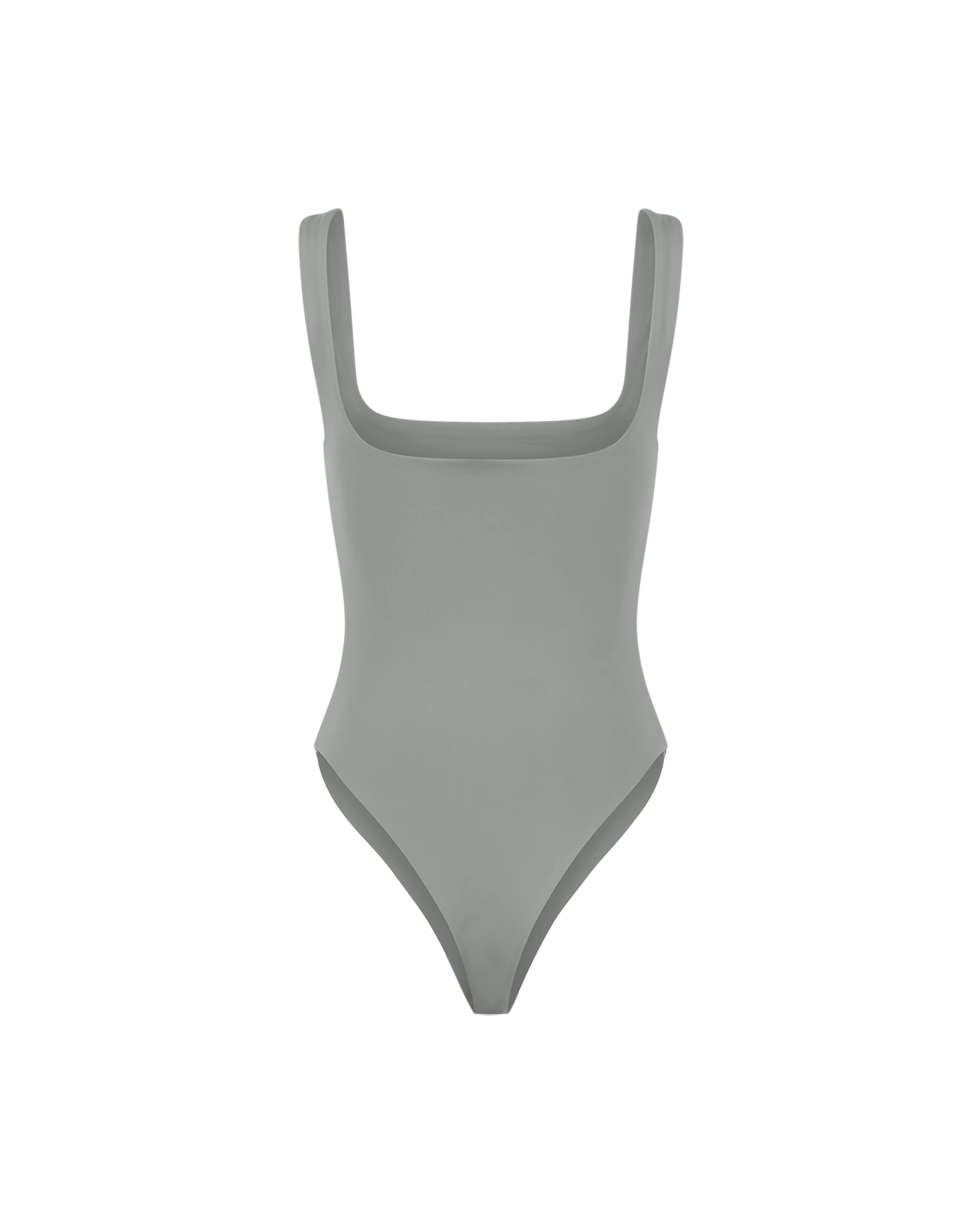 Square Neck Bodysuit Nylon Spandex Rhino - Image 2
