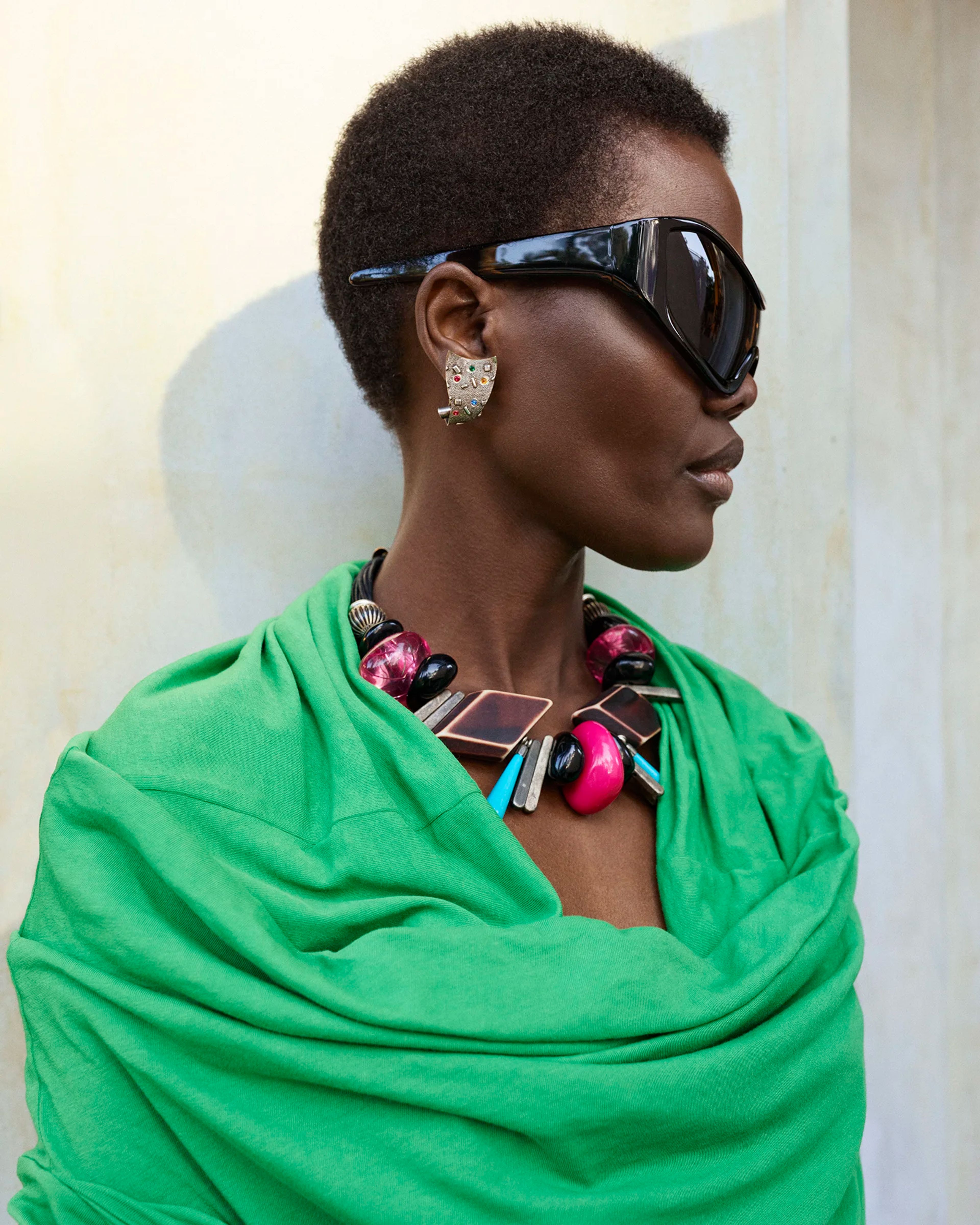 Bound Midi Wool Bottle Green - Image 2