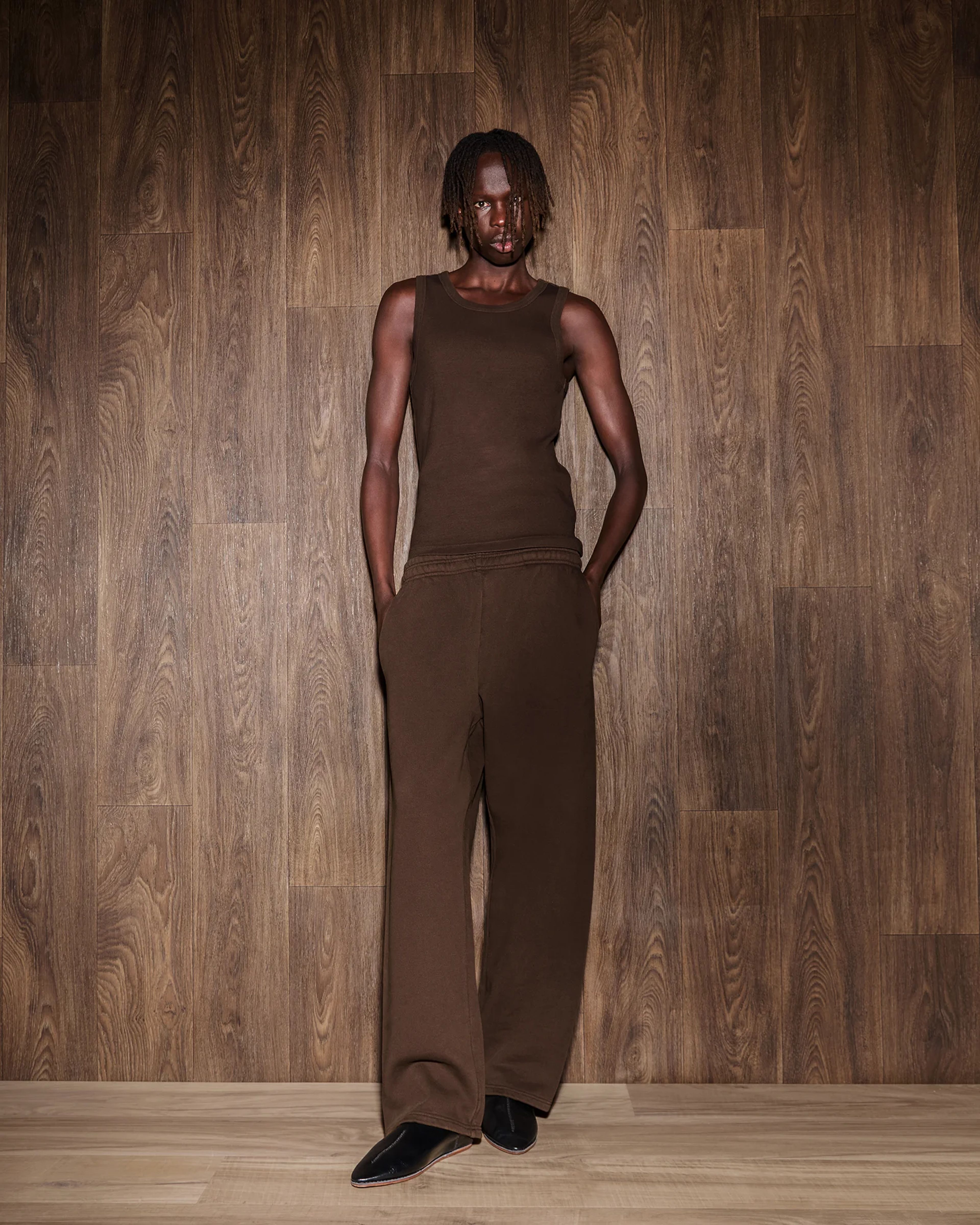 Rib Tank Brunette - Image 2