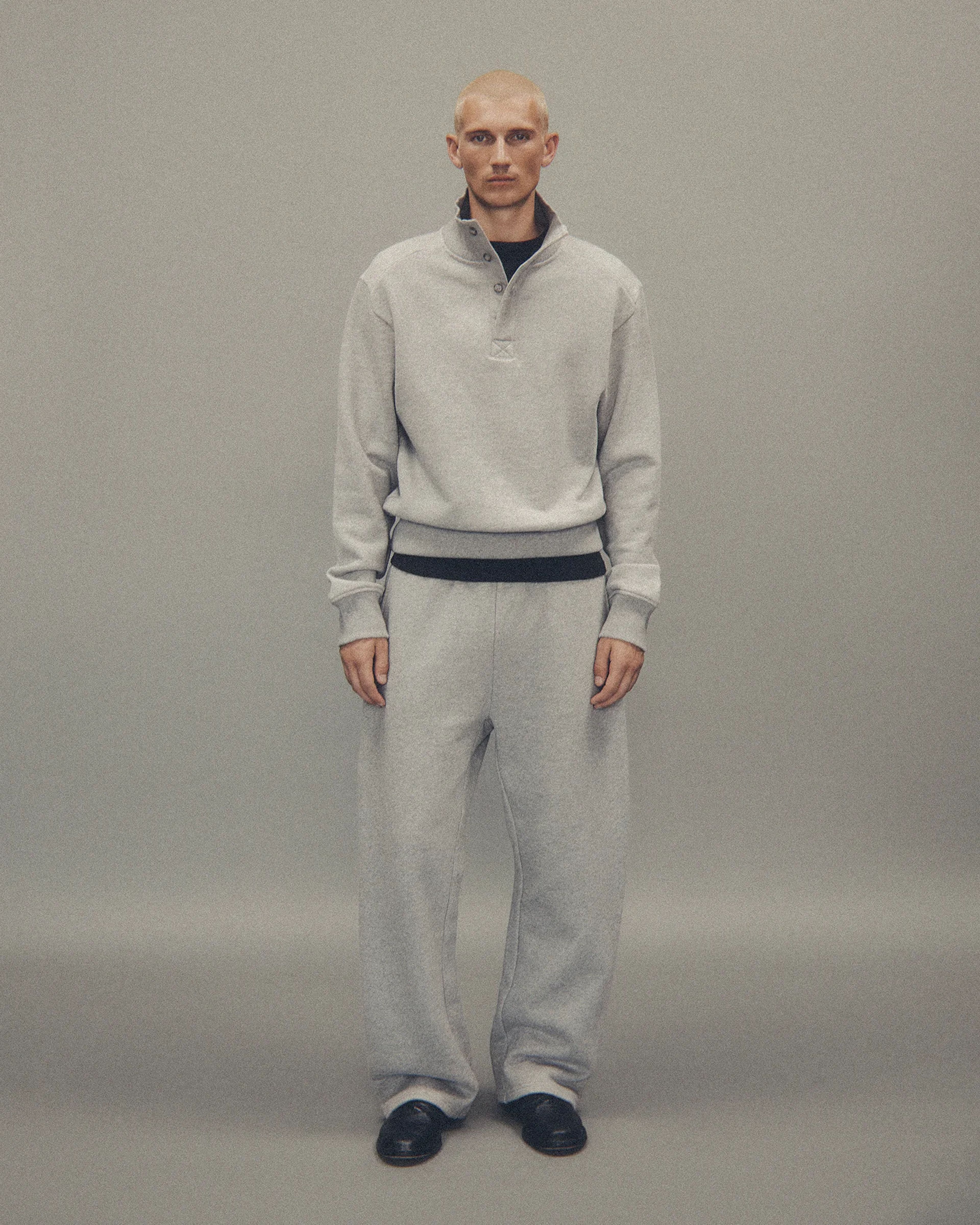 Port Pullover Grey Marle - Image 1