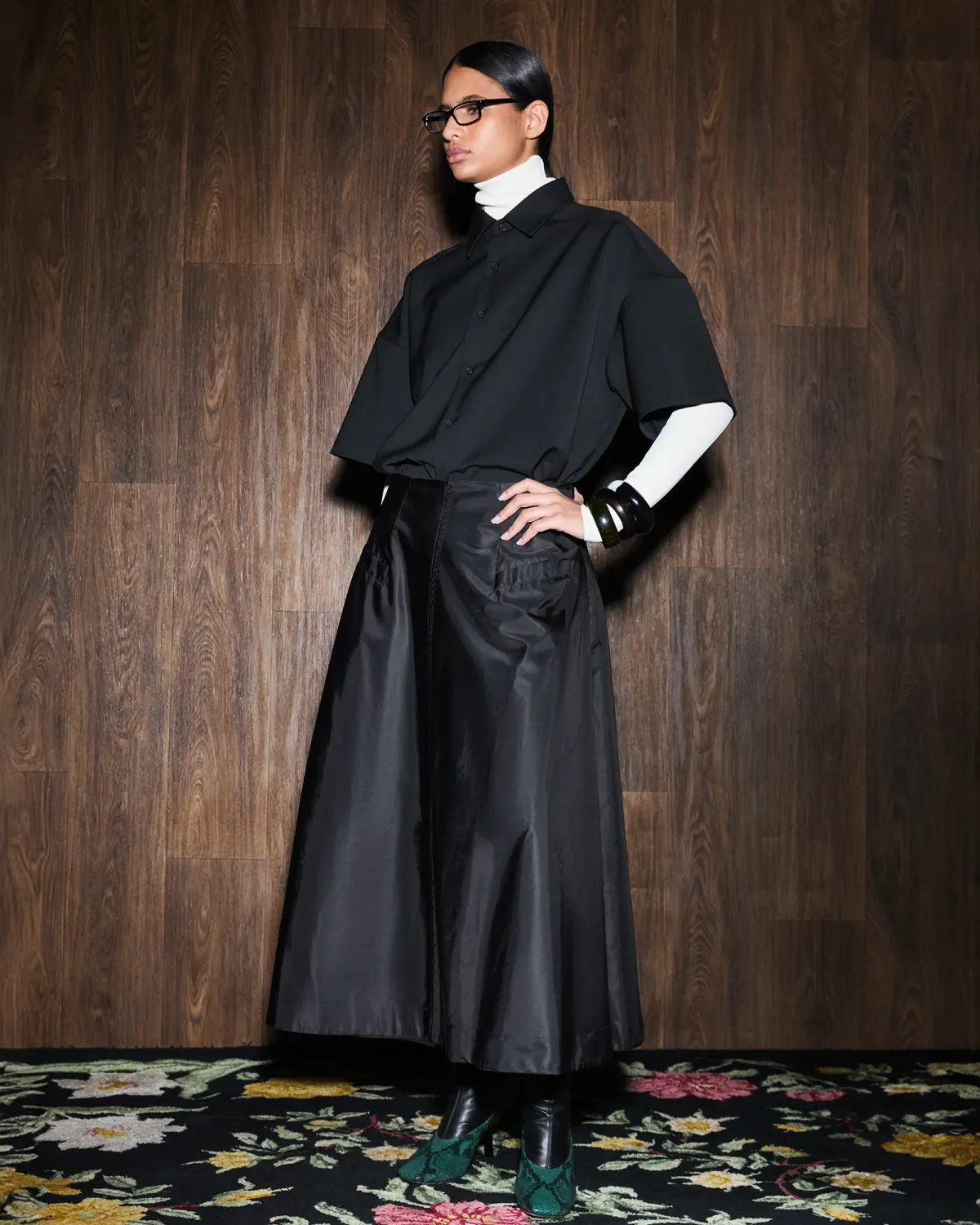 Short Sleeve Shirt Black - Image 2