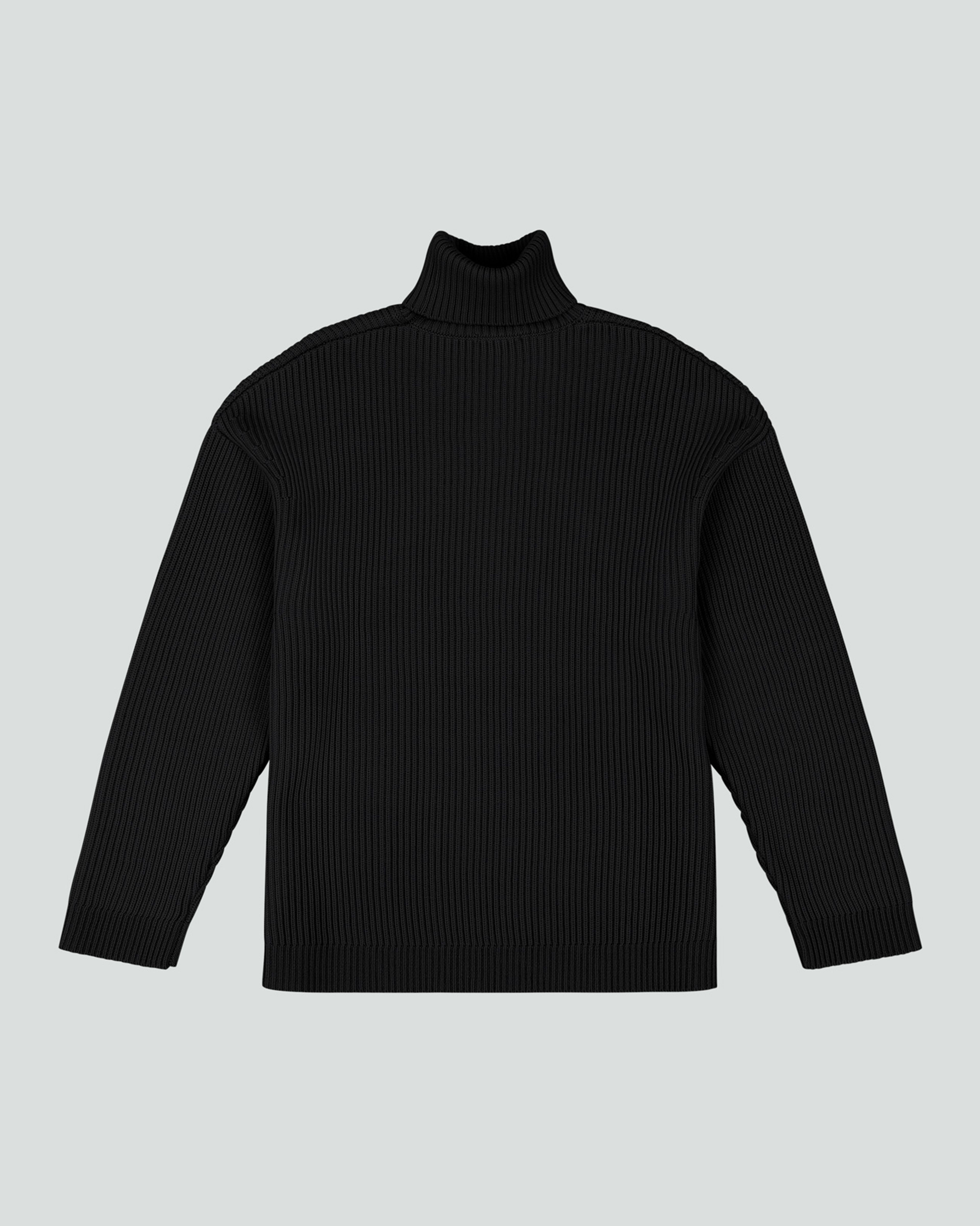 Chunky Turtleneck Black - Image 7