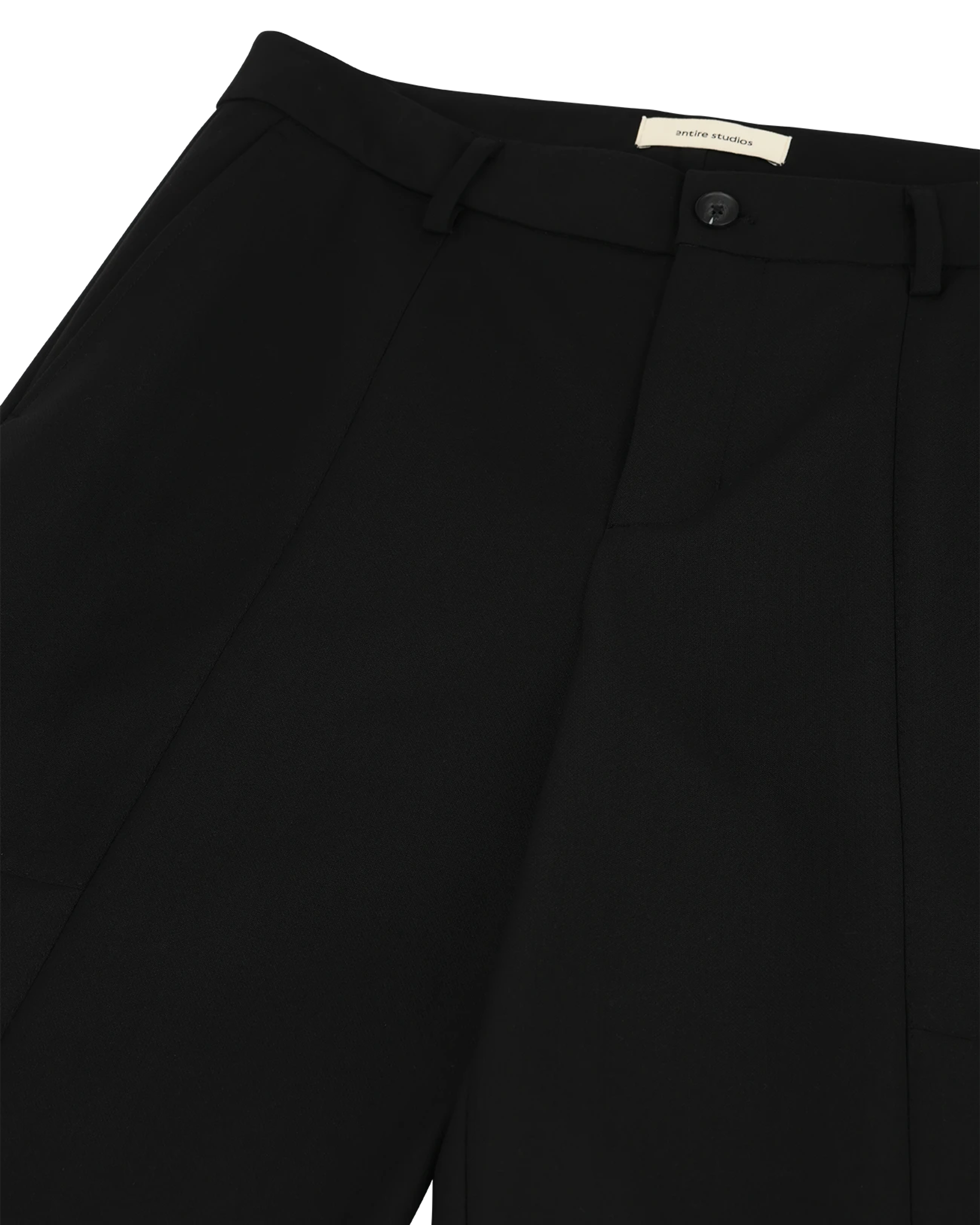 Carrot Trouser Black Wool - Image 4