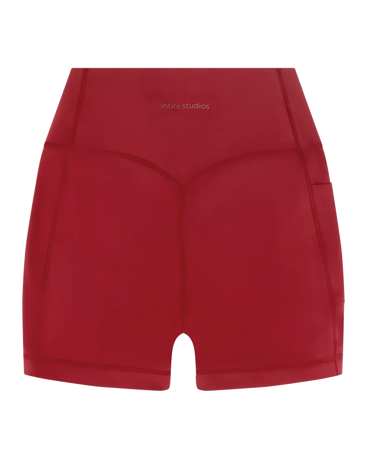 Optime Short Training Leggings Active Maroon - Image 8
